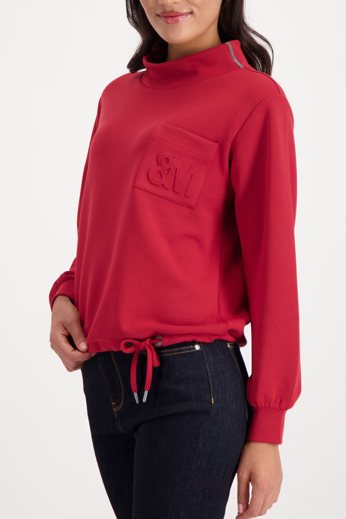 Monari Sweatshirt Sweatshirt Basic Schmuckdetail Regular günstig online kaufen