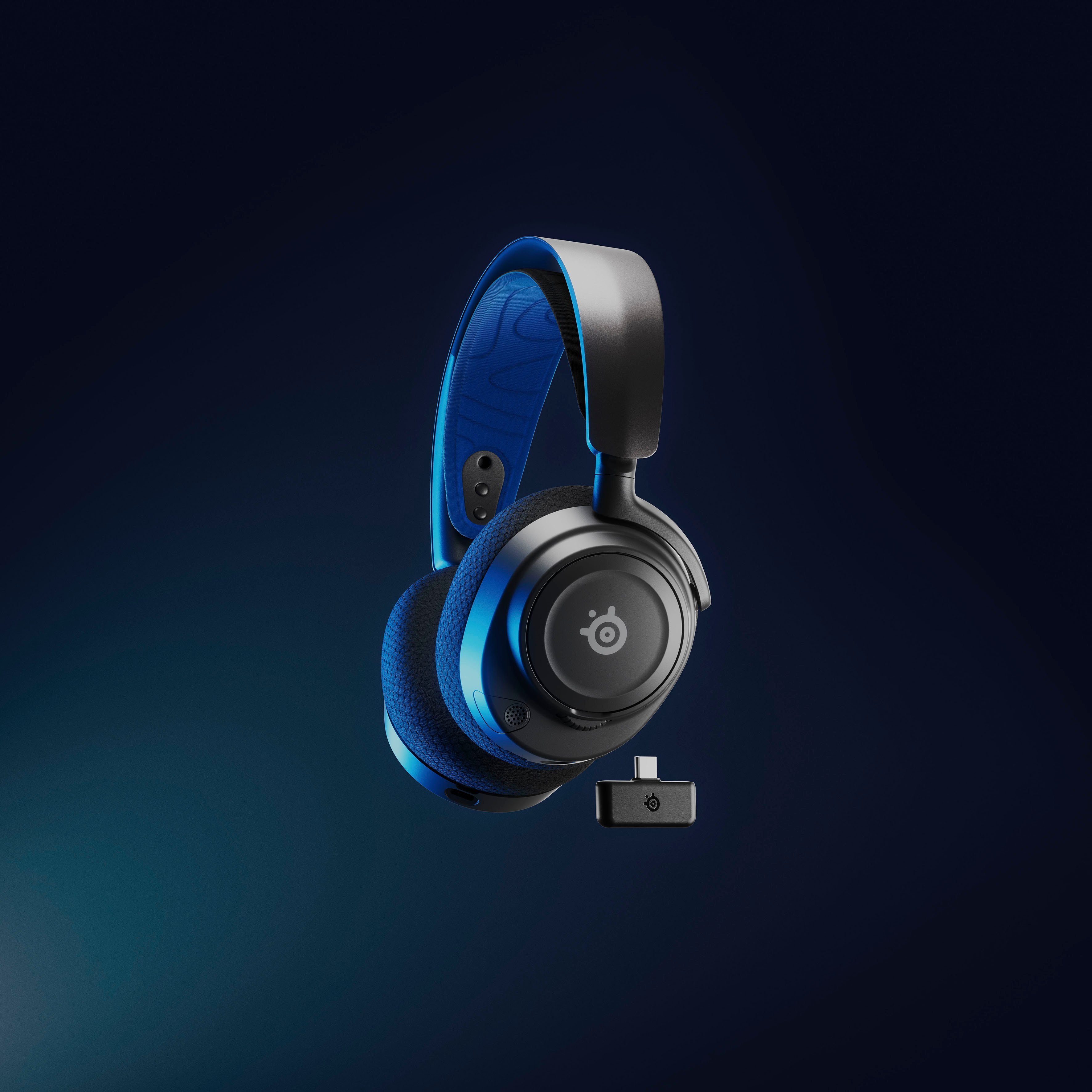 Nova Gaming-Headset Wireless) (Noise-Cancelling, Arctis 7P SteelSeries Bluetooth,