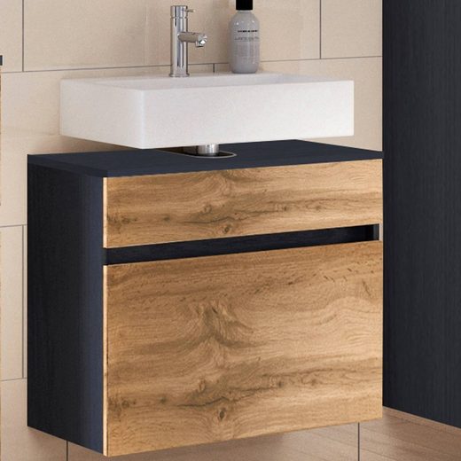 Lomadox Unterschrank »LOUROSA-03« Badezimmer Waschtischunterschrank mit