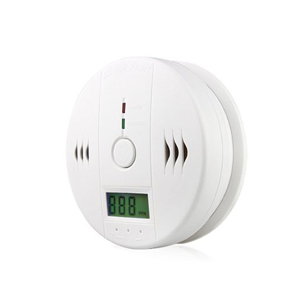 Home CO Rauchmelder Stabile Sicherheit LED Gassensor Kohlenmonoxid Alarm DE 