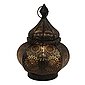 Casa Moro Nachttischlampe »Orientalische Tischlampe Asif Höhe 30 cm in schwarz mit E14 Fassung, Nachttischlampe aus Metall wie aus 1001 Nacht, Schöne Weihnachtsbeleuchtung Dekoration, LN2070«, Bild 5