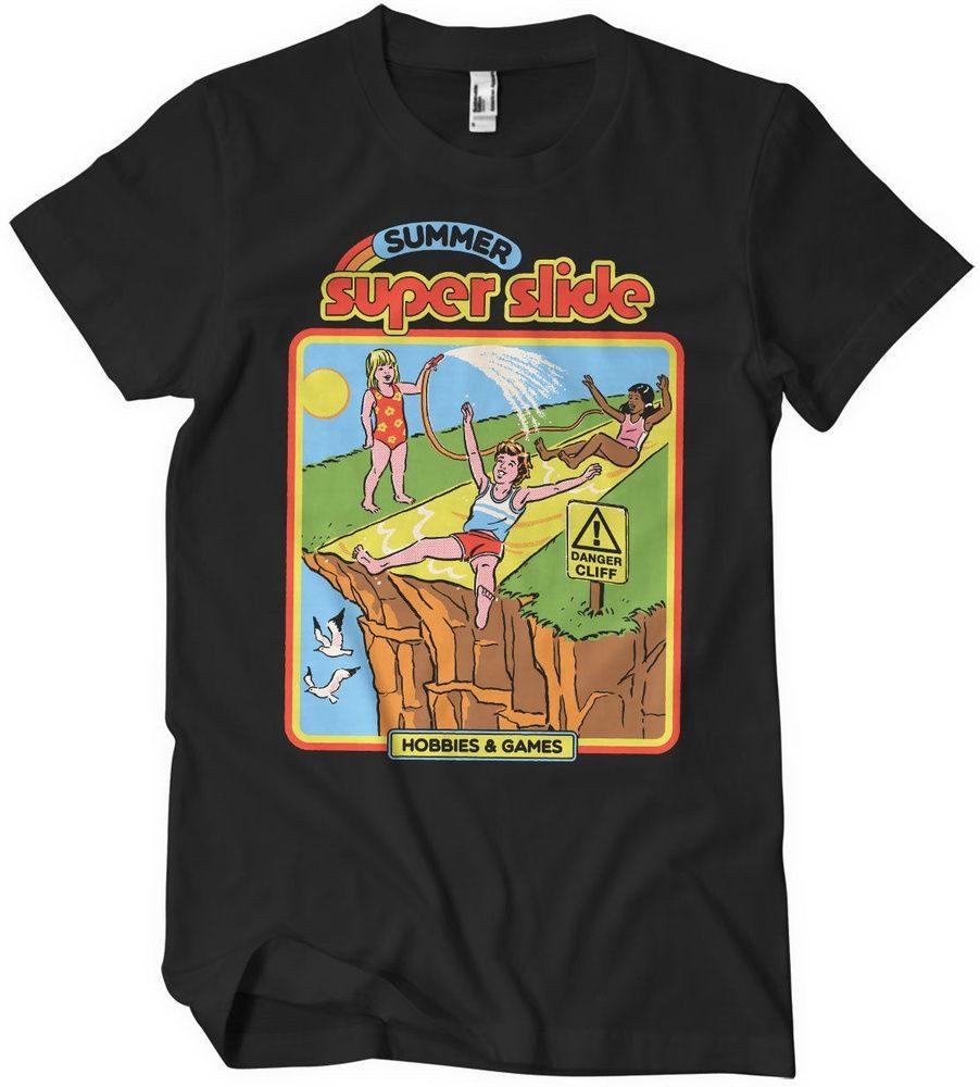 Steven Rhodes T-Shirt Summer Super Slide T-Shirt