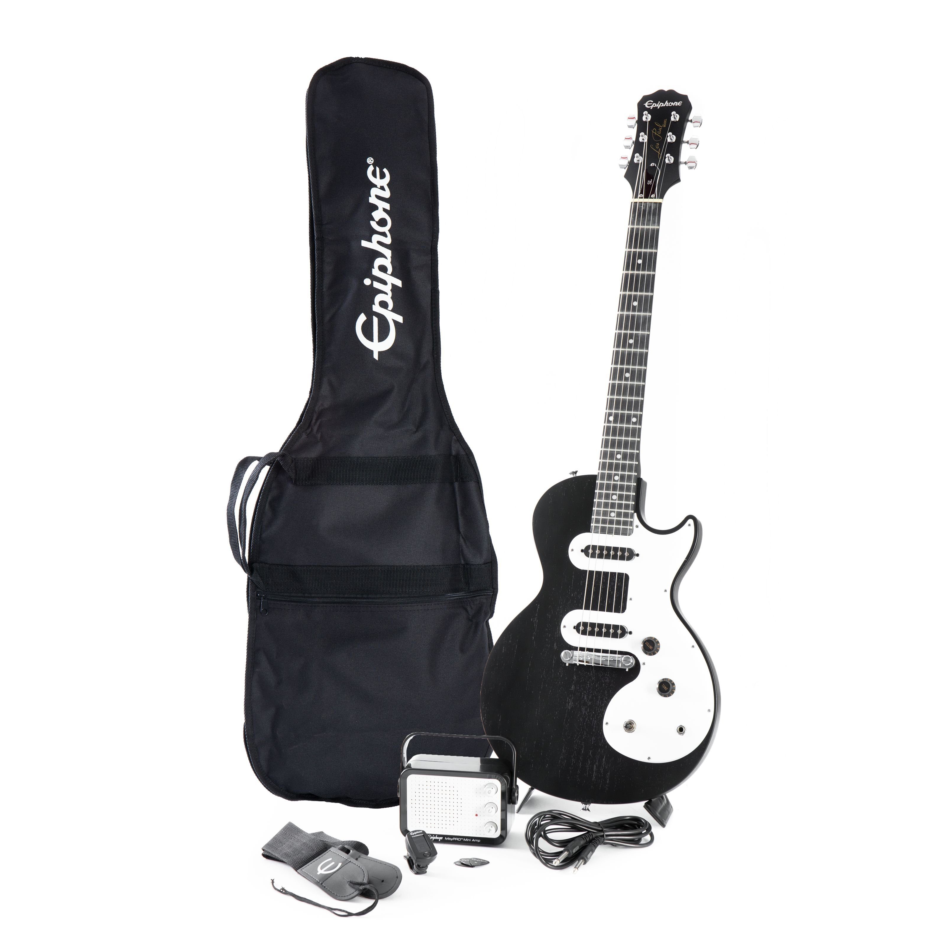 Epiphone EGitarre, EGitarren, EGitarrenSets, Les Paul SL Starter Pack Ebony EGitarren