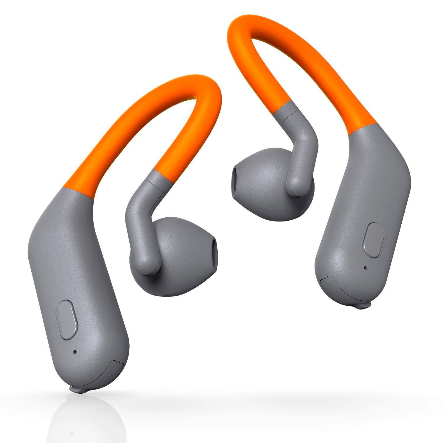Thomson True Wireless Sport Kopfhörer WEAR8500BT Smartphone-Headset (Anruffunktion,Bluetooth,Mikrofon, Bluetooth 5.0, Schweißfest, Bluetooth, Anruf-Funktionen, Integriertes Mikrofon)