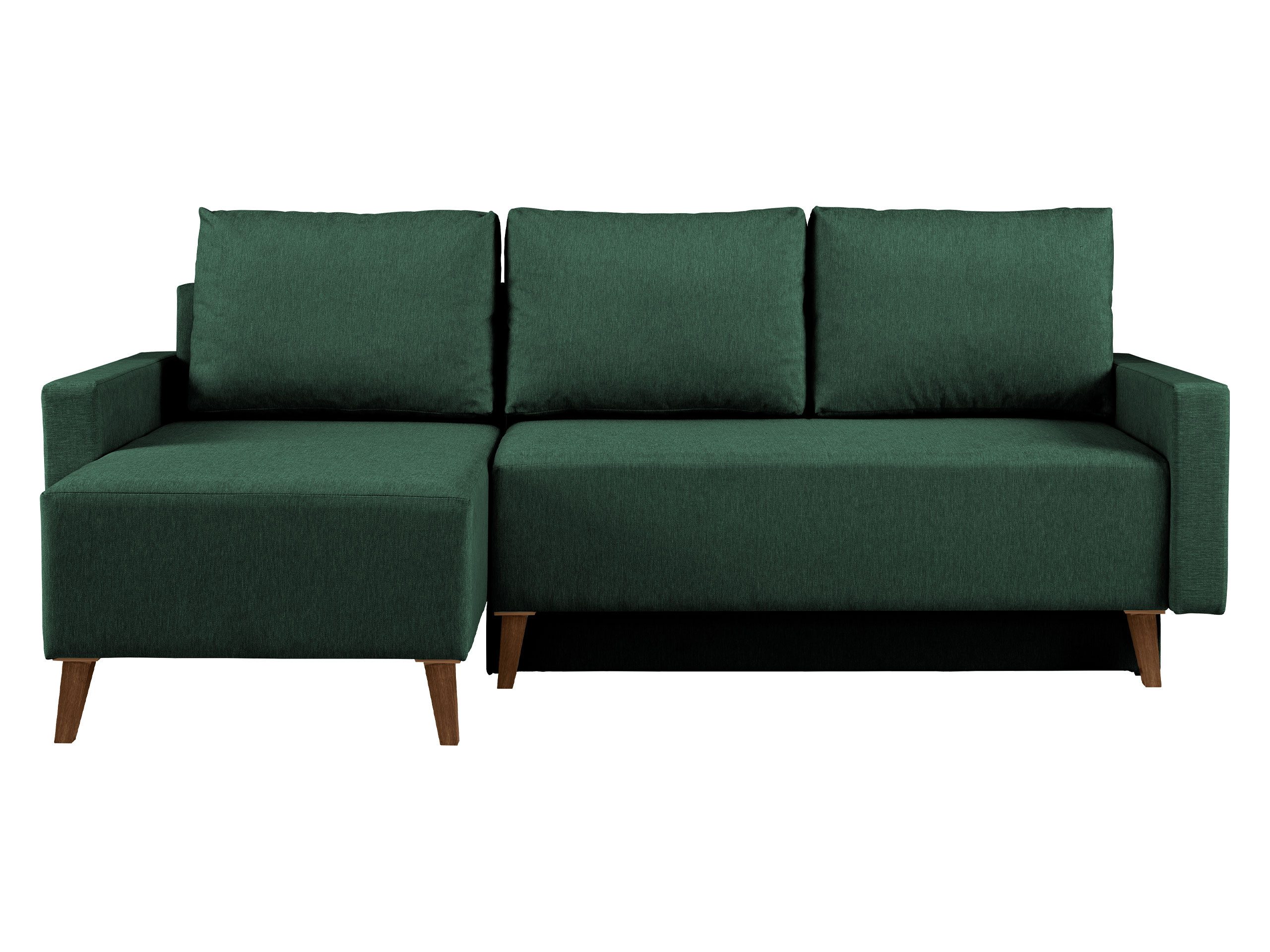 MIRJAN24 Ecksofa Oviedo, mit Bettkasten und Schlaffunktion, Bonellfederkern, Holzkonstruktion, Seite universal