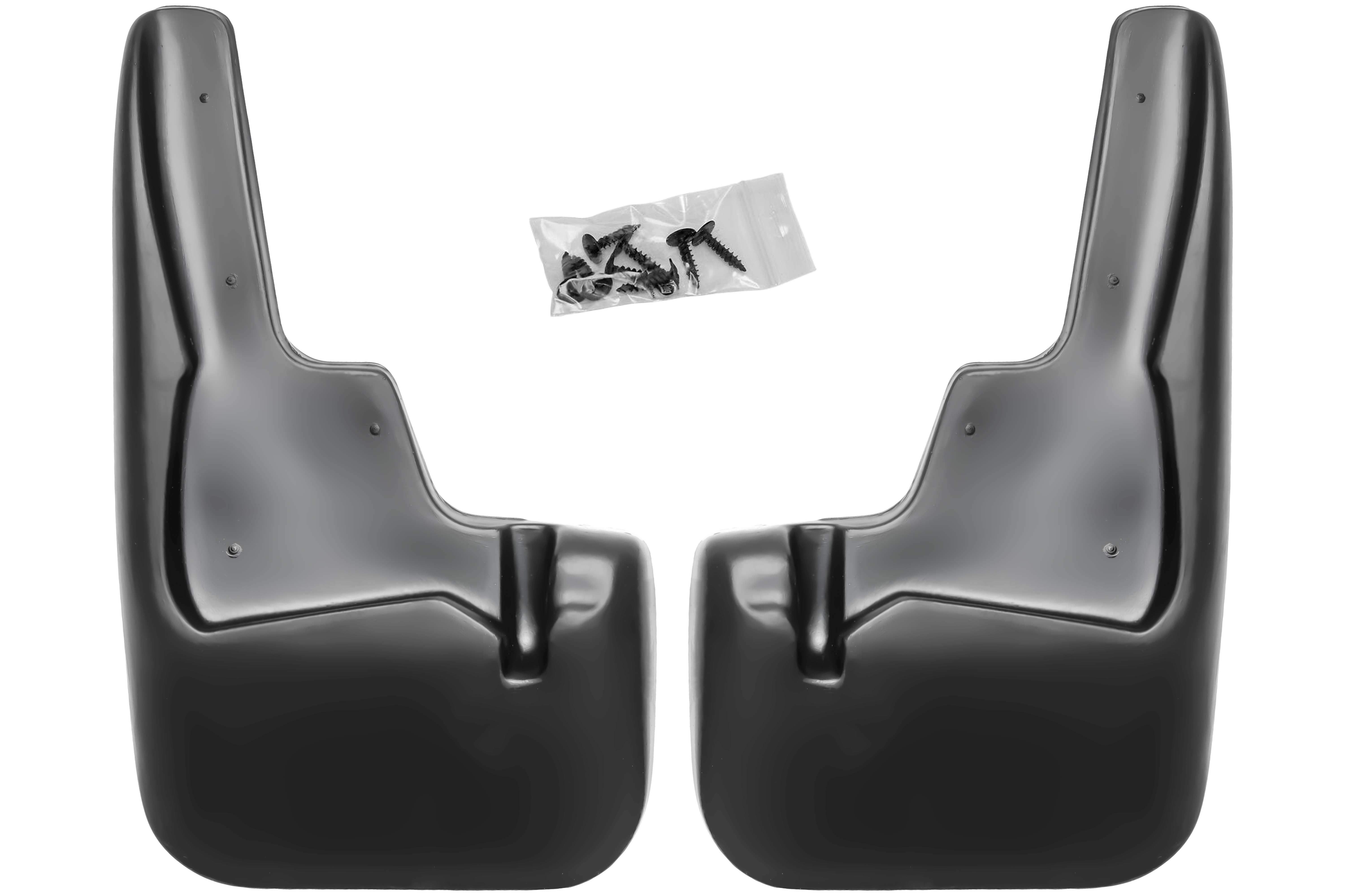 Kfz-Schmutzfänger Set vorne für Mitsubishi Outlander II, BJ 2010-2012, passgenau