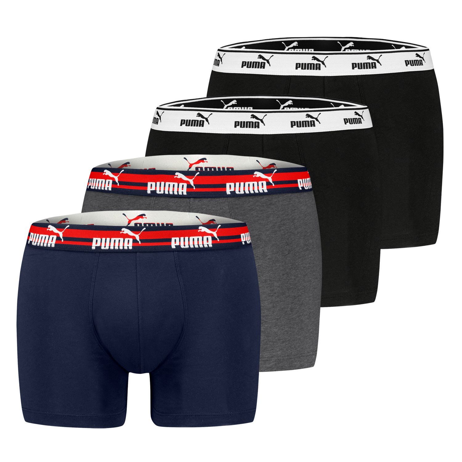 PUMA BODYWEAR Boxershorts Everyday Boxer (Sparpack) Boxershorts PUMA MEN EVERYDAY BOXER 4er Pack