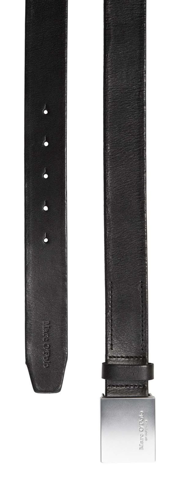 Marc O'Polo Ledergürtel Leather Belt aus echtem Rindsleder günstig online kaufen