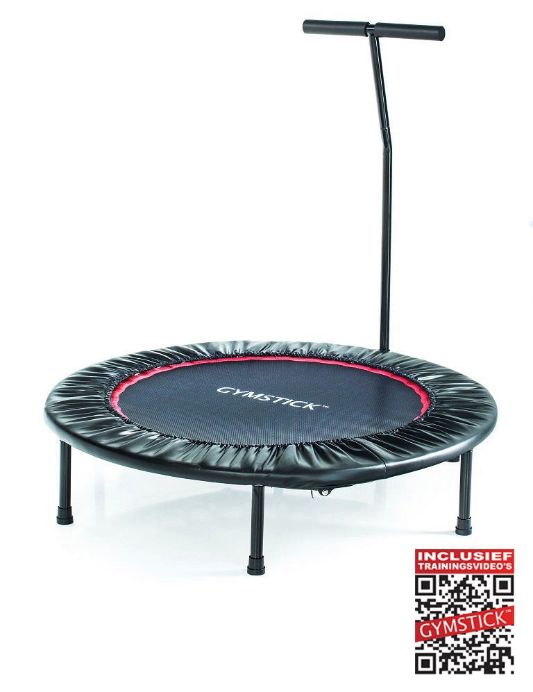 Gymstick Fitnesstrampolin Gymstick Fitness-Trampolin klappbar 102 cm mit Trainingsvideos
