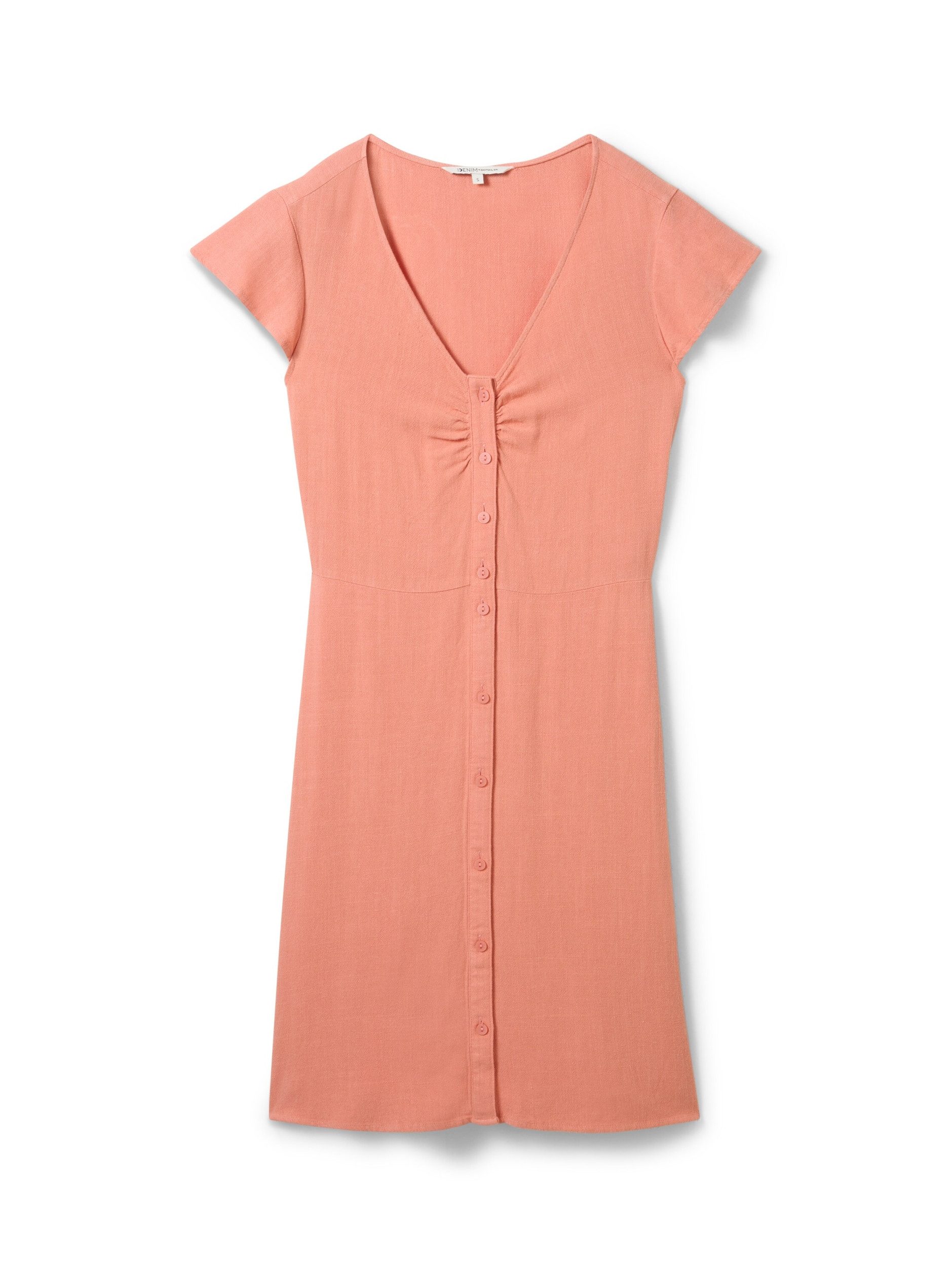 TOM TAILOR DENIM Jerseykleid (1-tlg) Drapiert/gerafft mehr