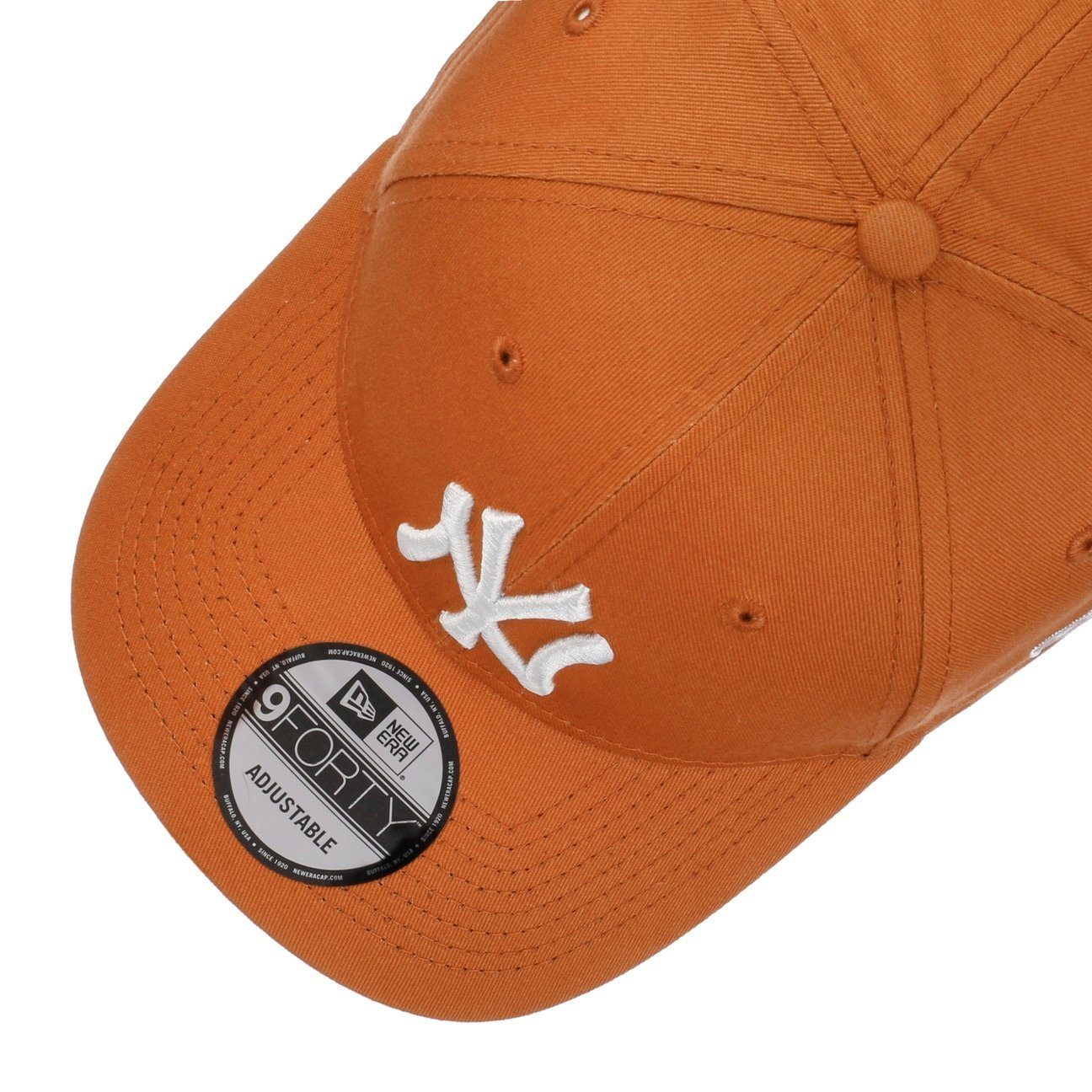 Metallschnalle New Cap (1-St) Baseball Basecap orange Era