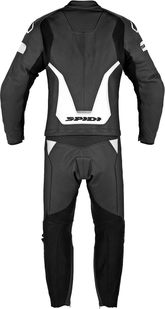 SpiDi Motorradkombi Laser Touring 2-Teiler Motorrad Lederkombi protektoren abriebfest
