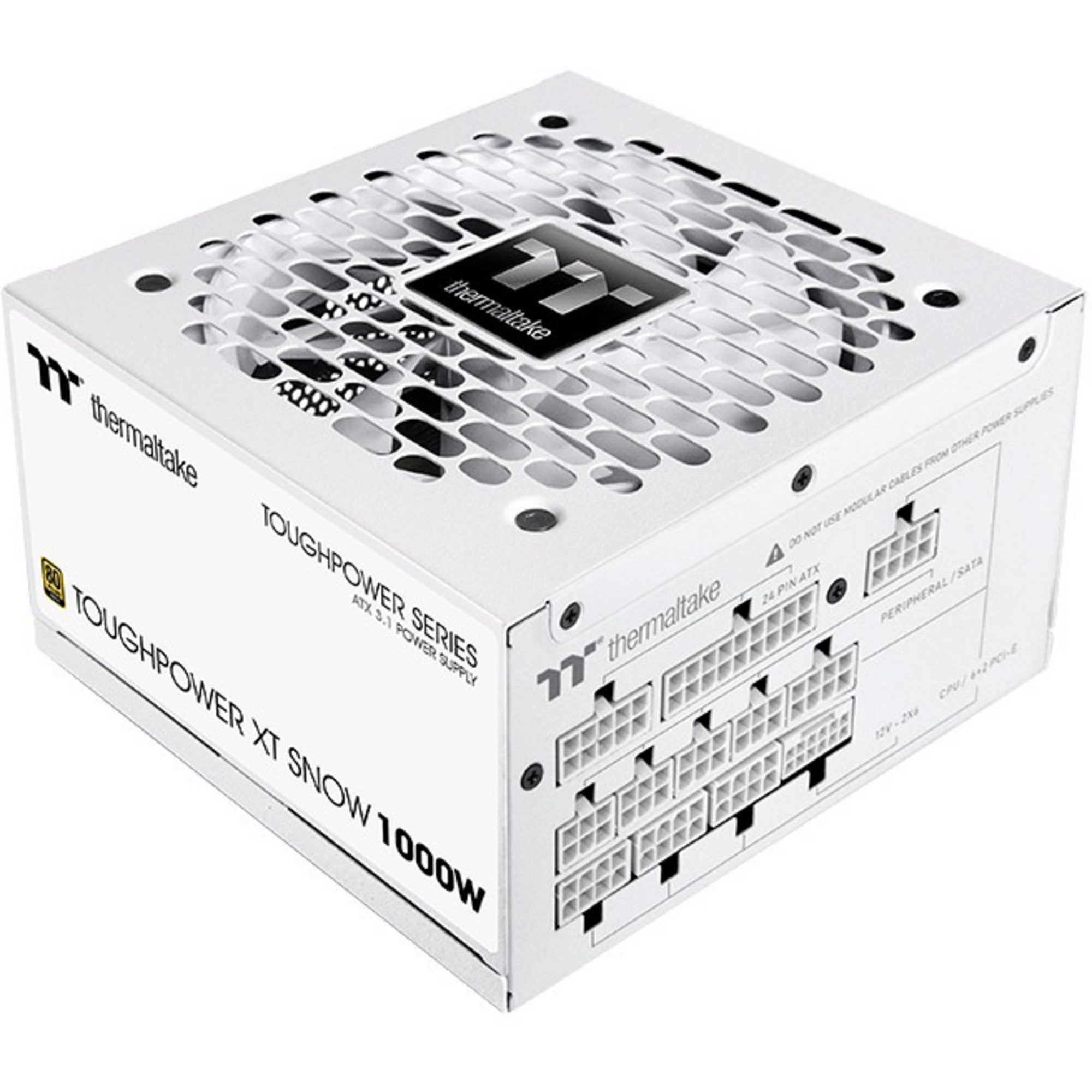 Thermaltake Thermaltake Toughpower XT 1000W Snow, PC-Netzteil, PC-Netzteil (80 PLUS Gold)