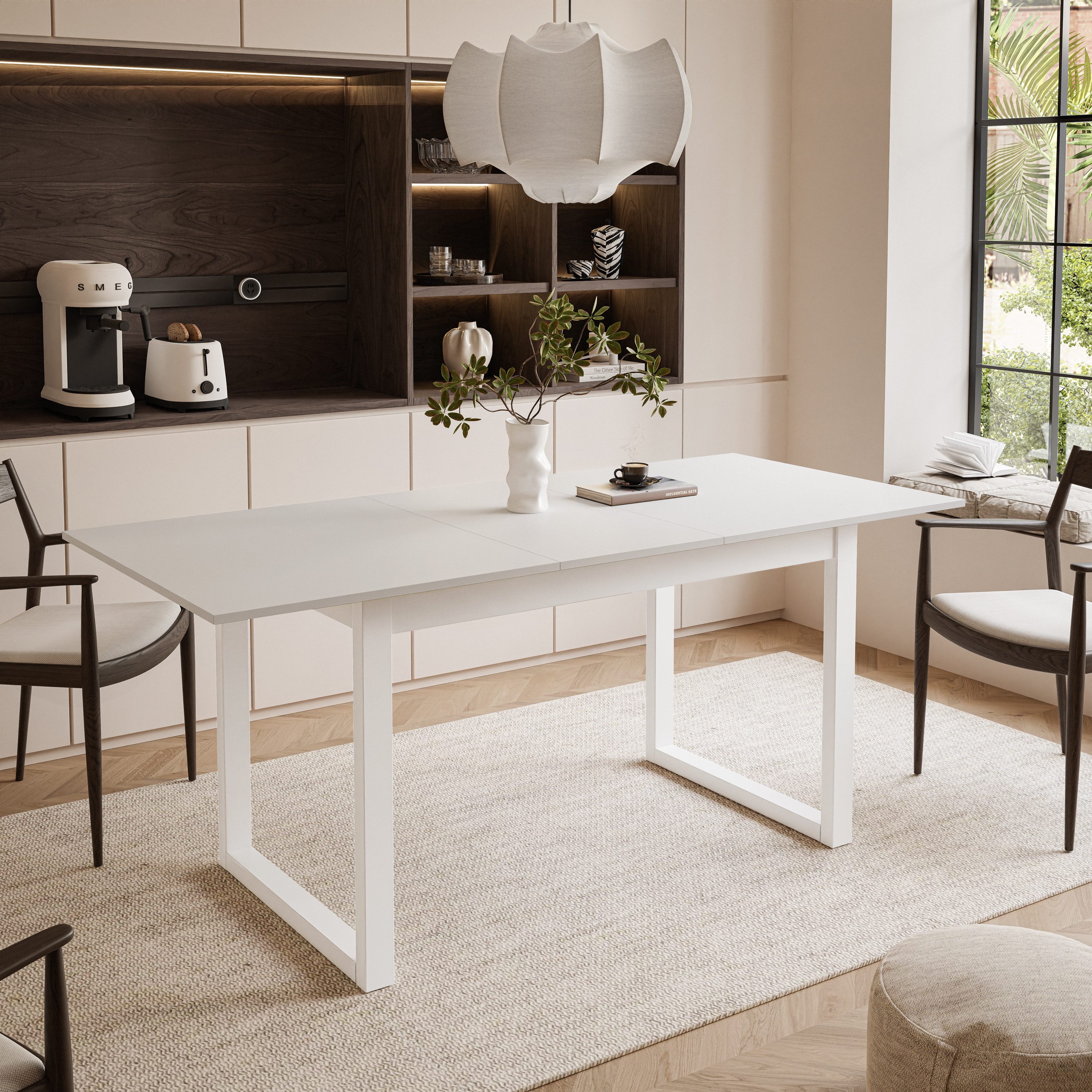 Lookway Esstisch ARTON II ausziehbarer Tisch 140 cm, Breite: 140-195
