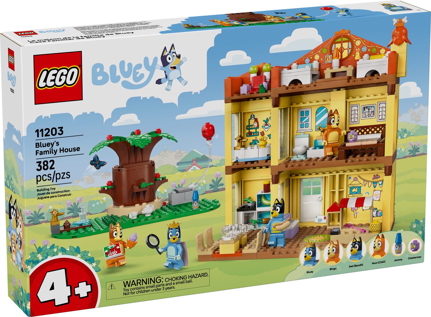 LEGO® Bluey 11203 Blueys Haus Spielbausteine, günstig online kaufen