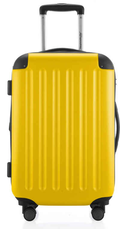 Hauptstadtkoffer Hartschalen-Trolley Spree, 4 Rollen, Reisegepäck Hartschalen-Koffer mit Volumenerweiterung und TSA Schloss