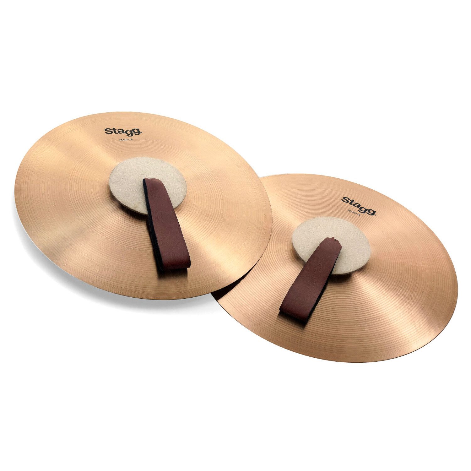 Stagg Becken Stagg MASH16 Marschbecken 16 Zoll 1 Paar,16 Zoll, 1 Paar Marschbecken