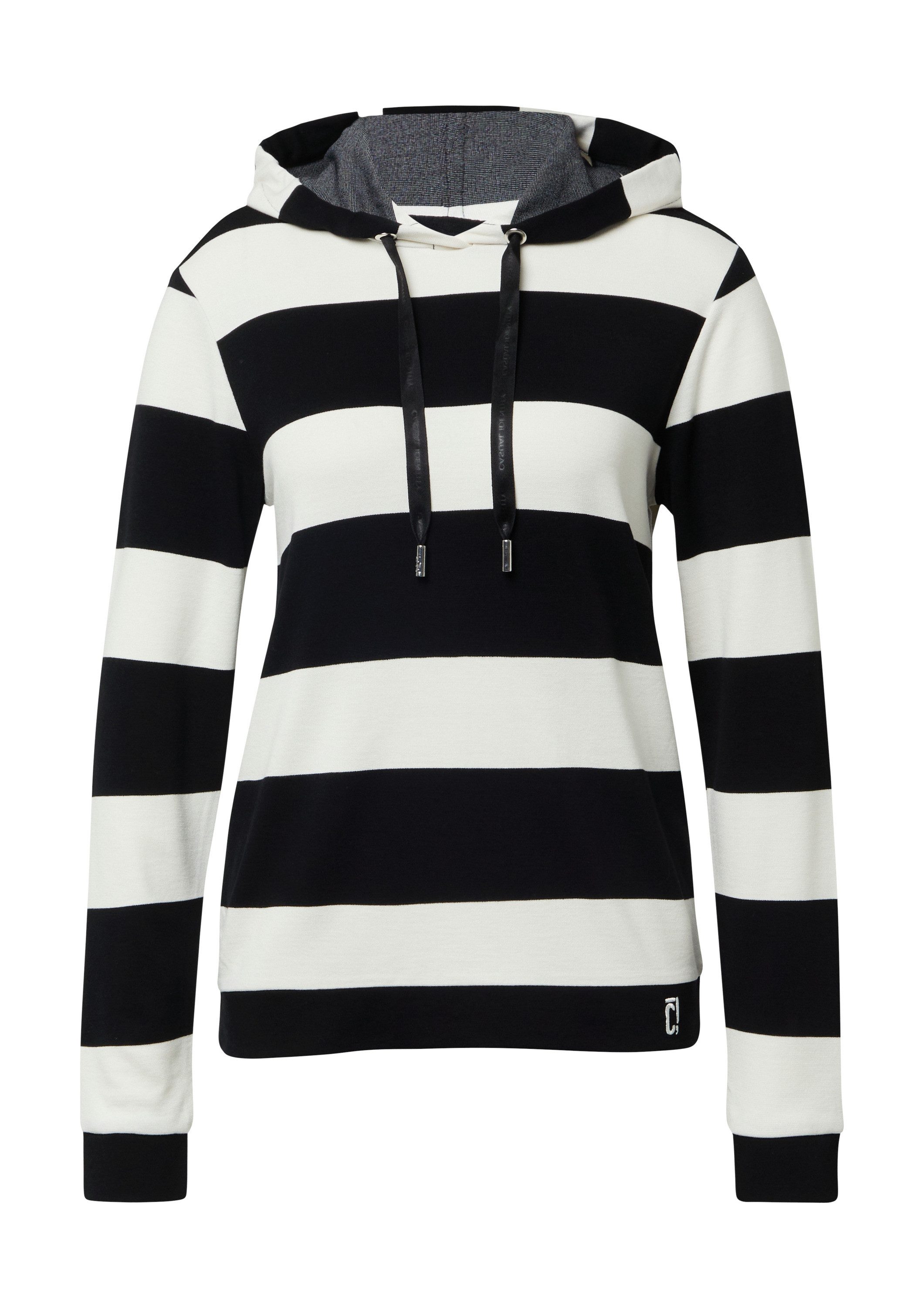 comma Sweatshirt Sweatshirt Leichtes Sweatshirt mit Kapuze günstig online kaufen