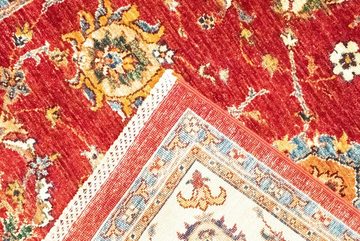 Wollteppich Ariana Teppich handgeknüpft rot, morgenland, rechteckig, Höhe: 6 mm