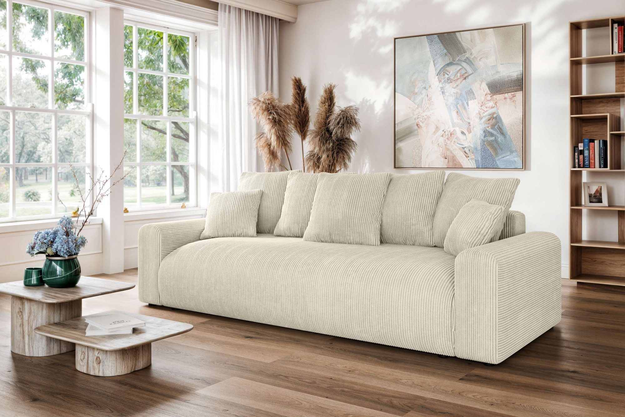 Home affaire Big-Sofa LAKESIDE klein 3-Sitzer günstig online kaufen