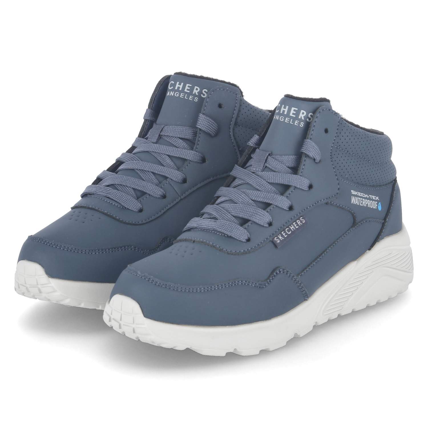 Skechers Skechers 417009L NVY Jungen Synthetik blue Schnürschuh