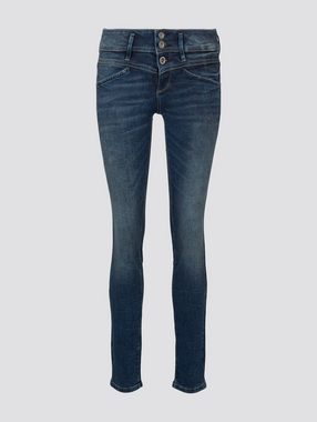 TOM TAILOR Skinny-fit-Jeans Alexa Slim Jeans mit Bio-Baumwolle