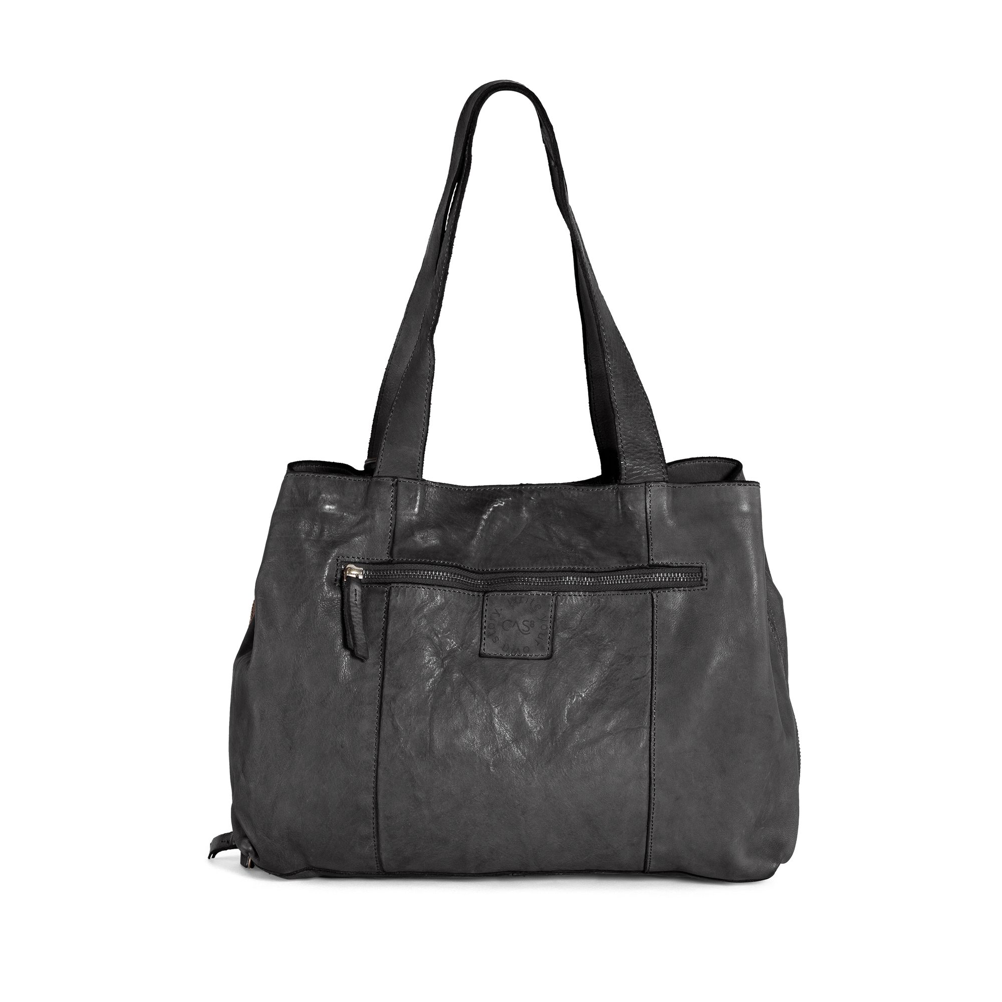 Cas8 Shopper Cas8 LEYLA - Damen Leder Tasche, Schultertasche mit vielen Fächern – Bild 5 von 5