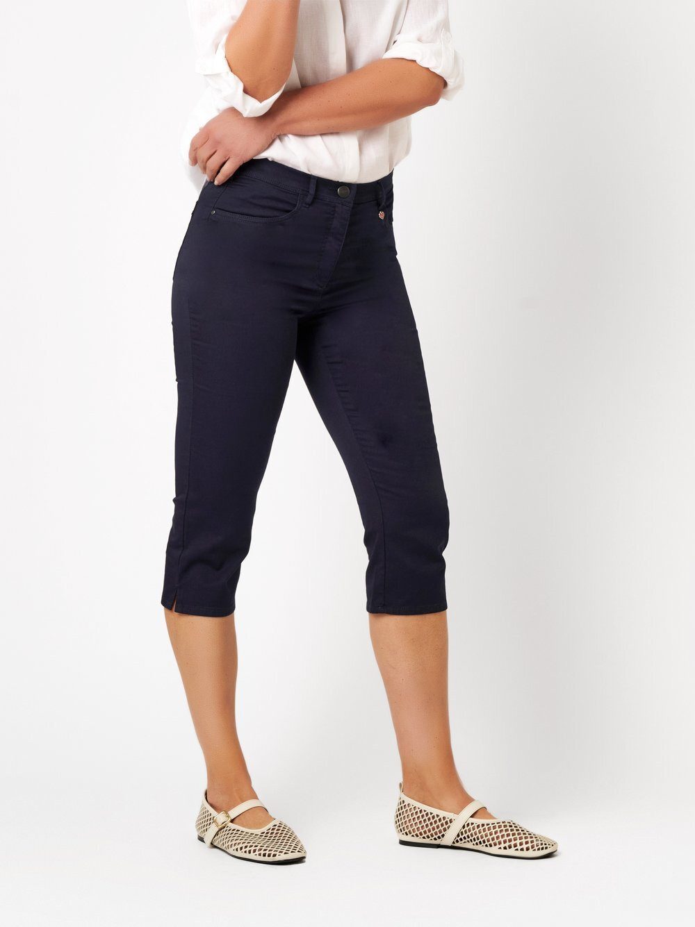 Relaxed by TONI Caprihose Meine beste Freundin Capri in Slim-Fit