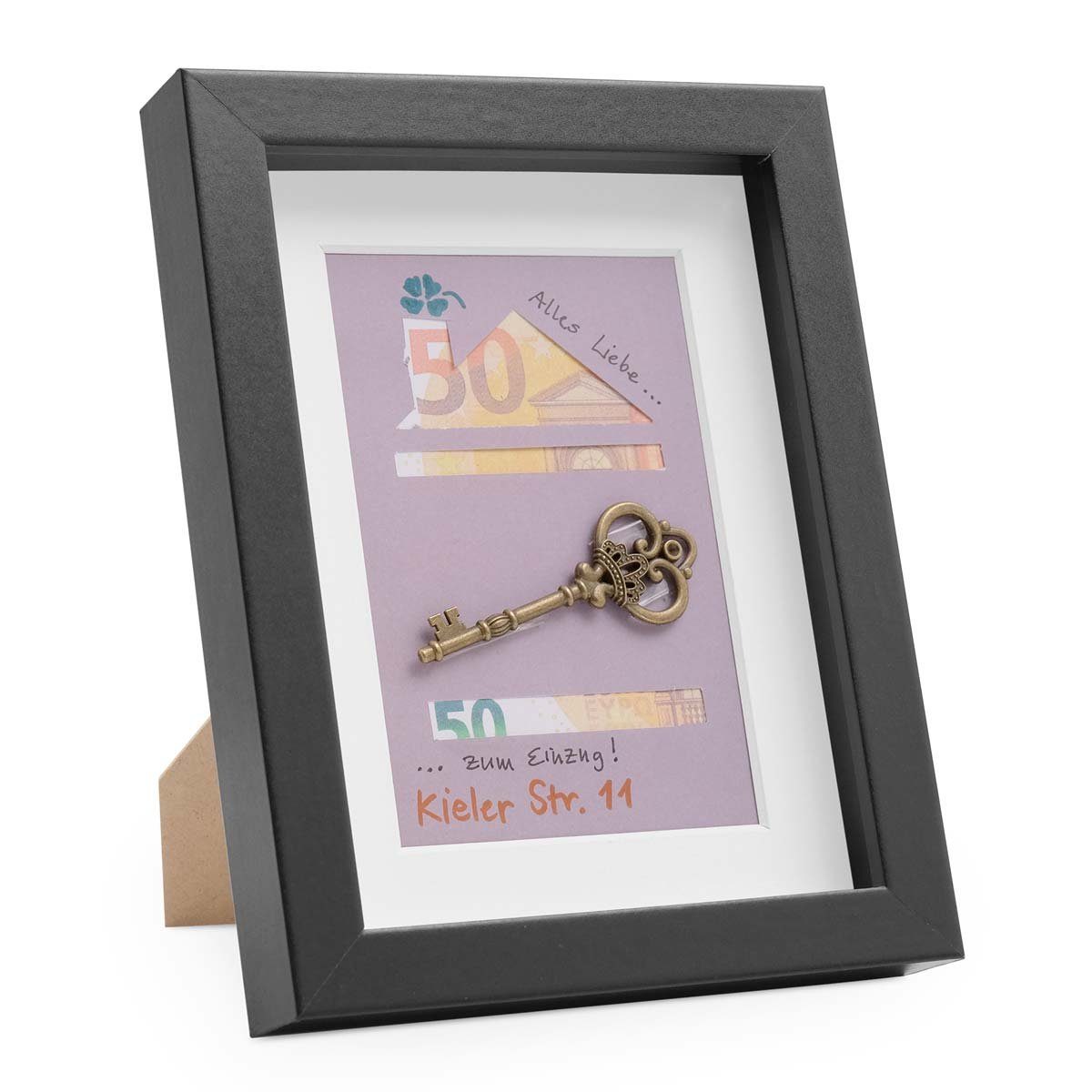 PHOTOLINI Bilderrahmen 3D-Rahmen mit Passepartout / günstig online kaufen
