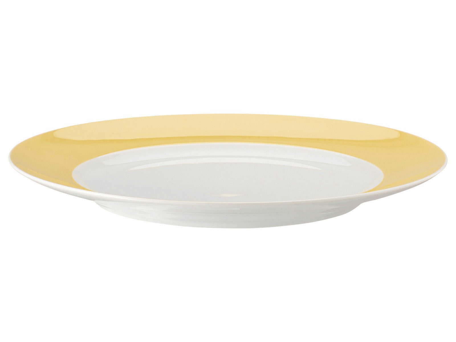 Thomas Porzellan Speiseteller Sunny Day Soft Yellow Speiseteller 27 cm, Teller Flach