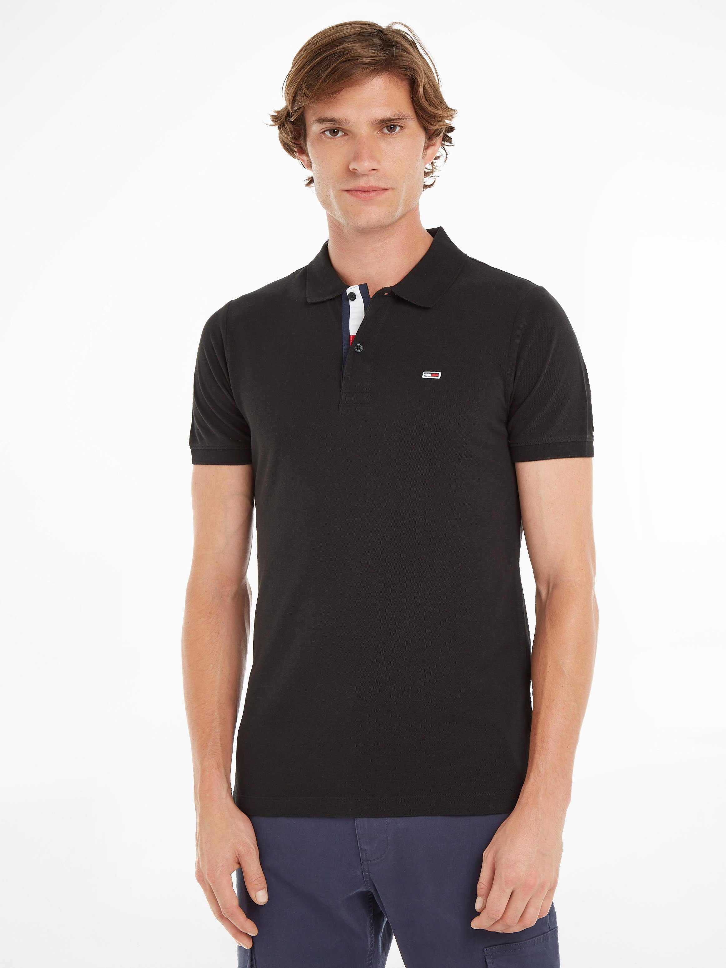 Tommy Jeans Poloshirt TJM SLIM PLACKET günstig online kaufen