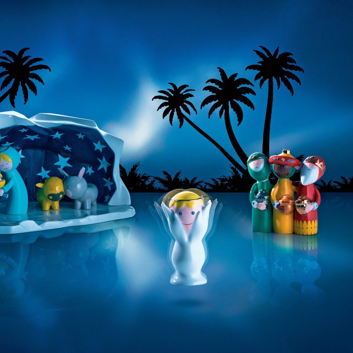 Alessi Dekoobjekt Figur, Heilige drei Könige günstig online kaufen