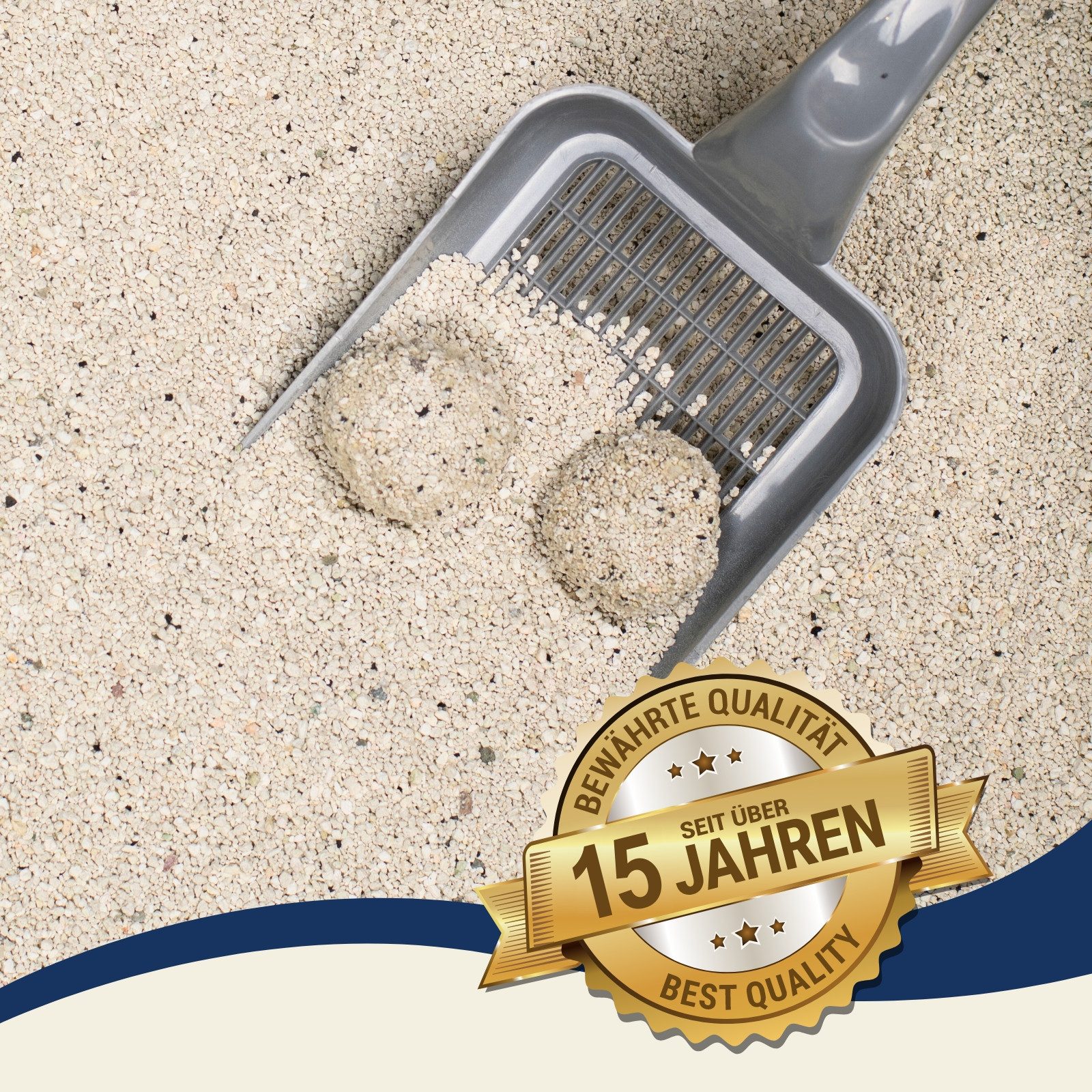 Lyra Pet Katzenstreu 2 x 15 Liter Lyra Pet® GreyCat® Katzenstreu Bentonit mit Aktivkohle, mit Aktivkohle, klumpend, staubfrei