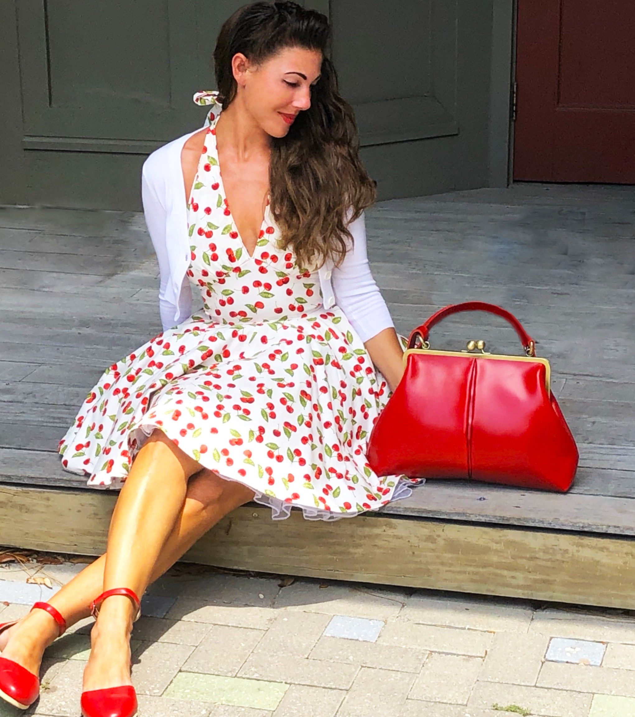 Taschenkinder Handtasche Damen Ledertasche "Vintage Olive" Henkeltasche und Schultertasche (einfach), Echtes Glattleder vom Rind