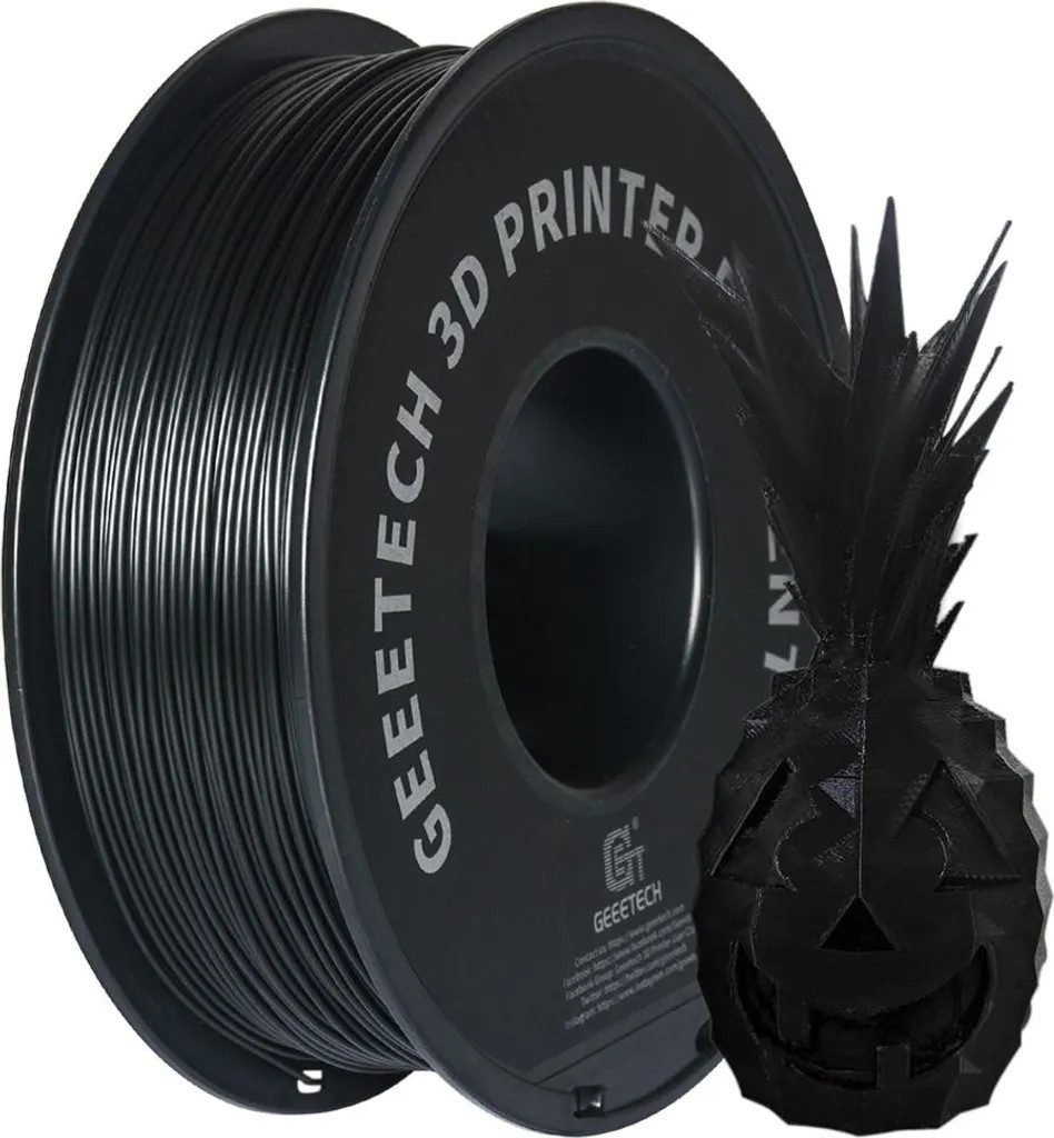 Geeetech Filament 3D Drucker PLA Filament 1,75mm 10KG Set 10 Farben, Hohe Maßgenauigkeit & Zähigkeit 3D-Druckmaterialien
