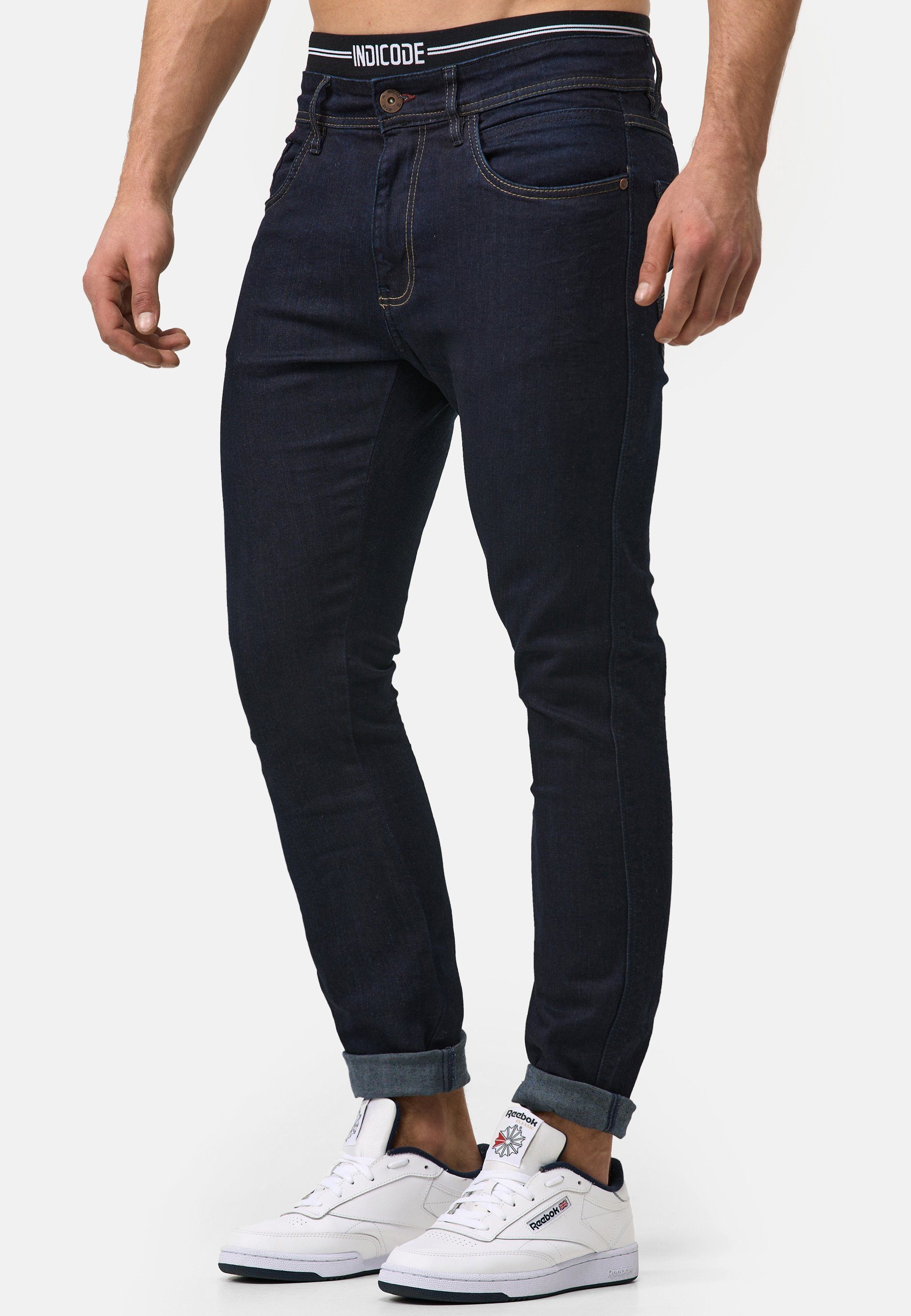 Indicode Regular-fit-Jeans Jake Vintage Rinse