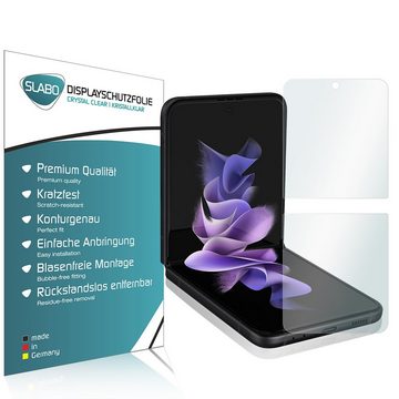 SLABO Schutzfolie 4 x Displayschutzfolie Crystal Clear, Samsung Galaxy Z Flip3 5G