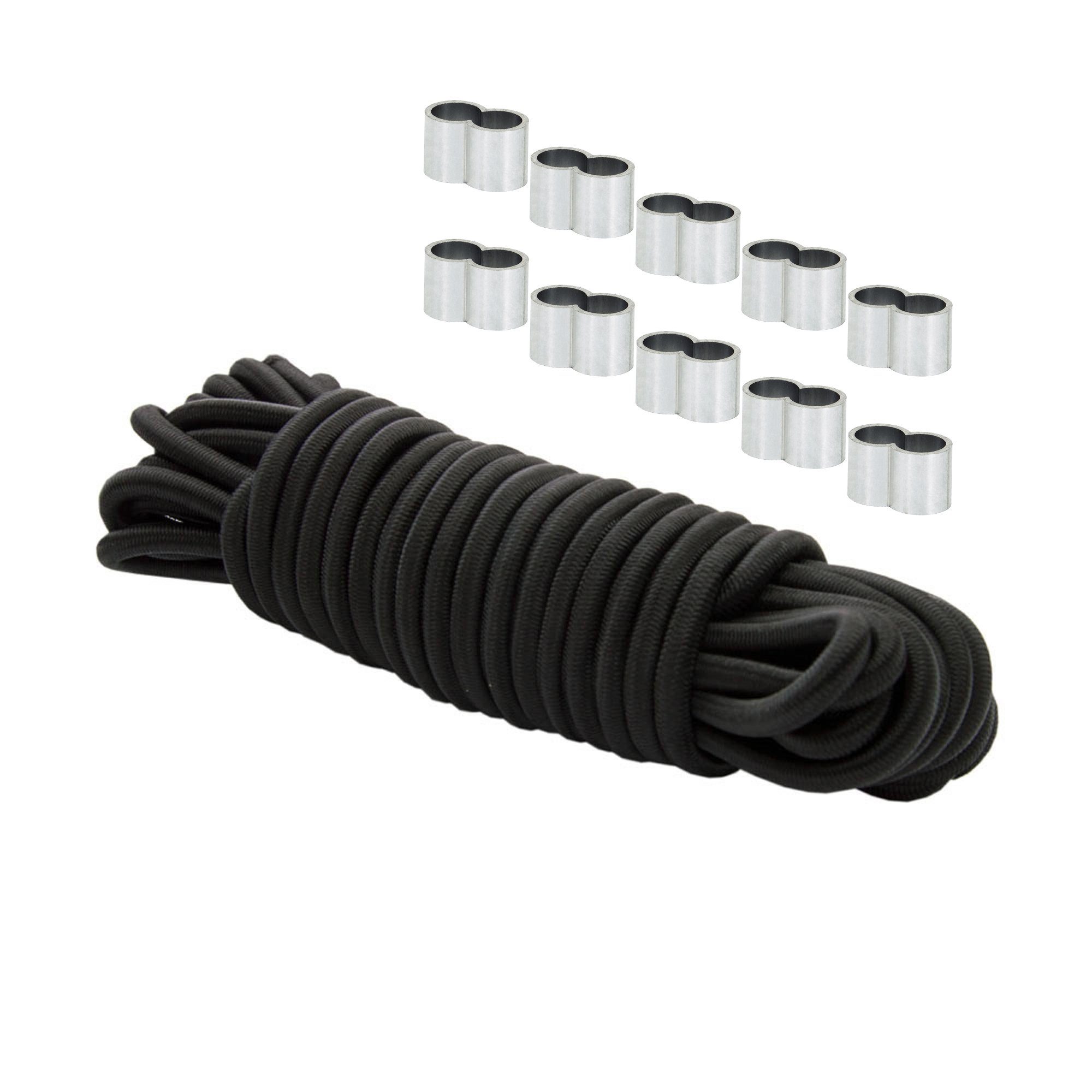 Dreamprint Expanderseil 6mm Schwarz 30m Gummiseil günstig online kaufen