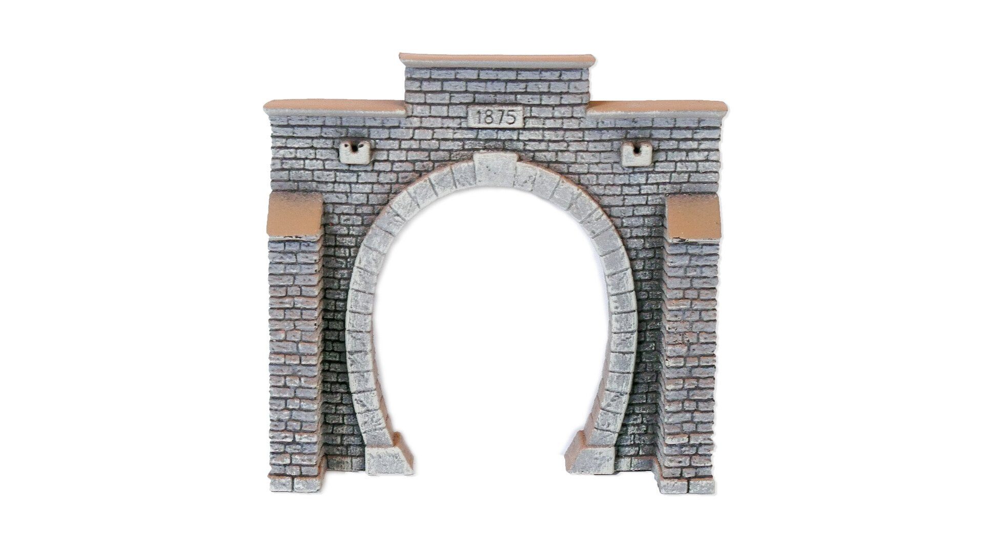 Modelleisenbahn-Spielunterlage NOCH® Tunnel-Portal 1-gleisig, Steinmauer PROFI pl