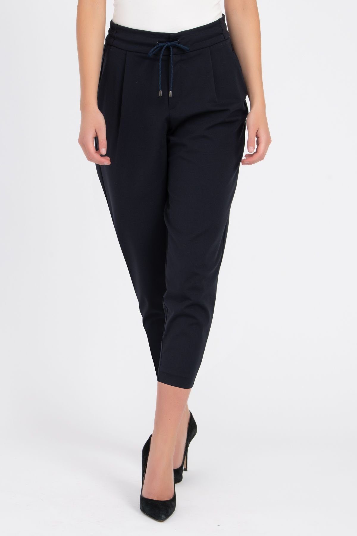 Stoffhose mit Recover MARINEBLAU Unimuster Pants