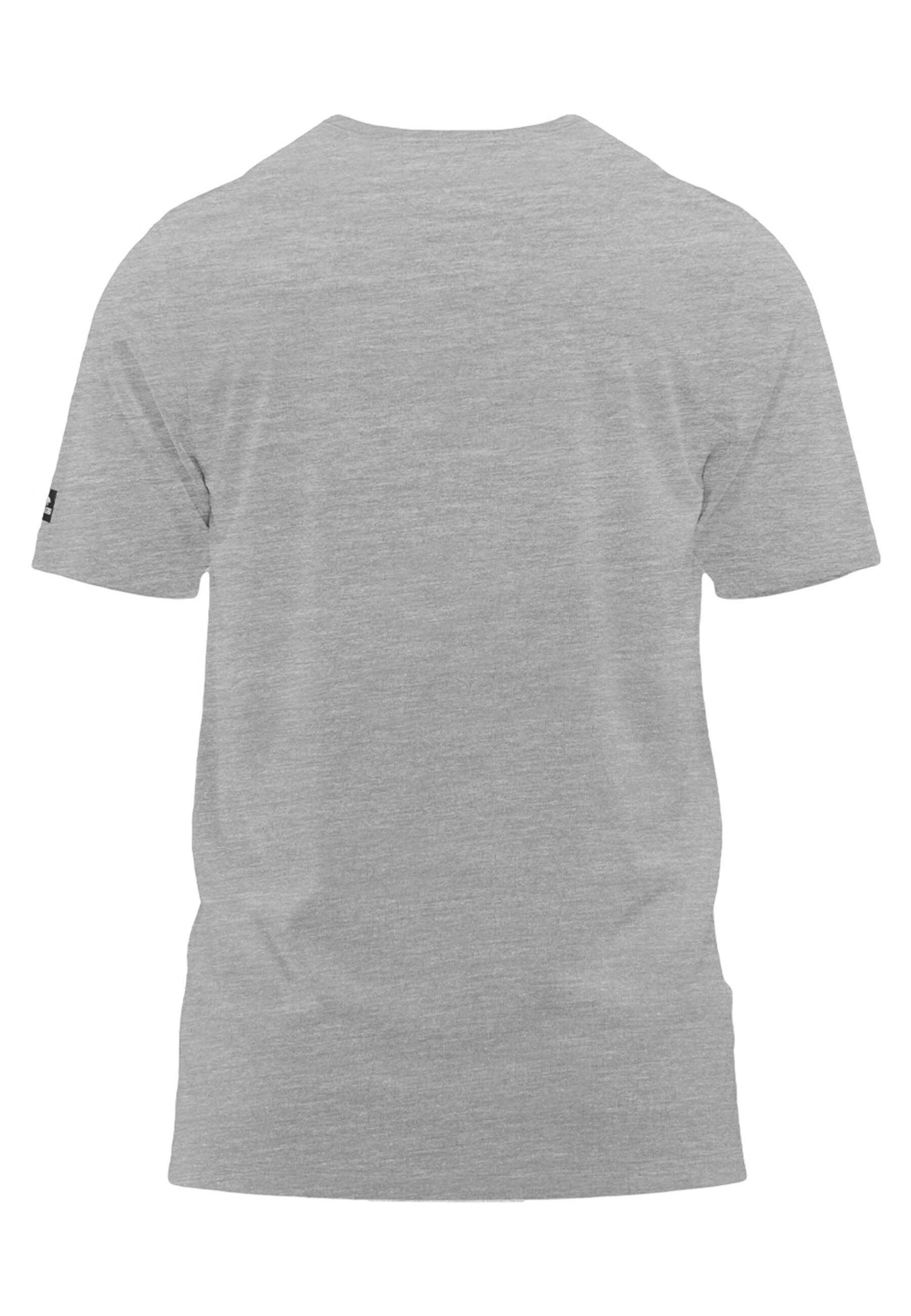 FORSBERG T-Shirt T-Shirt mit kleinem Gummi-Patch günstig online kaufen
