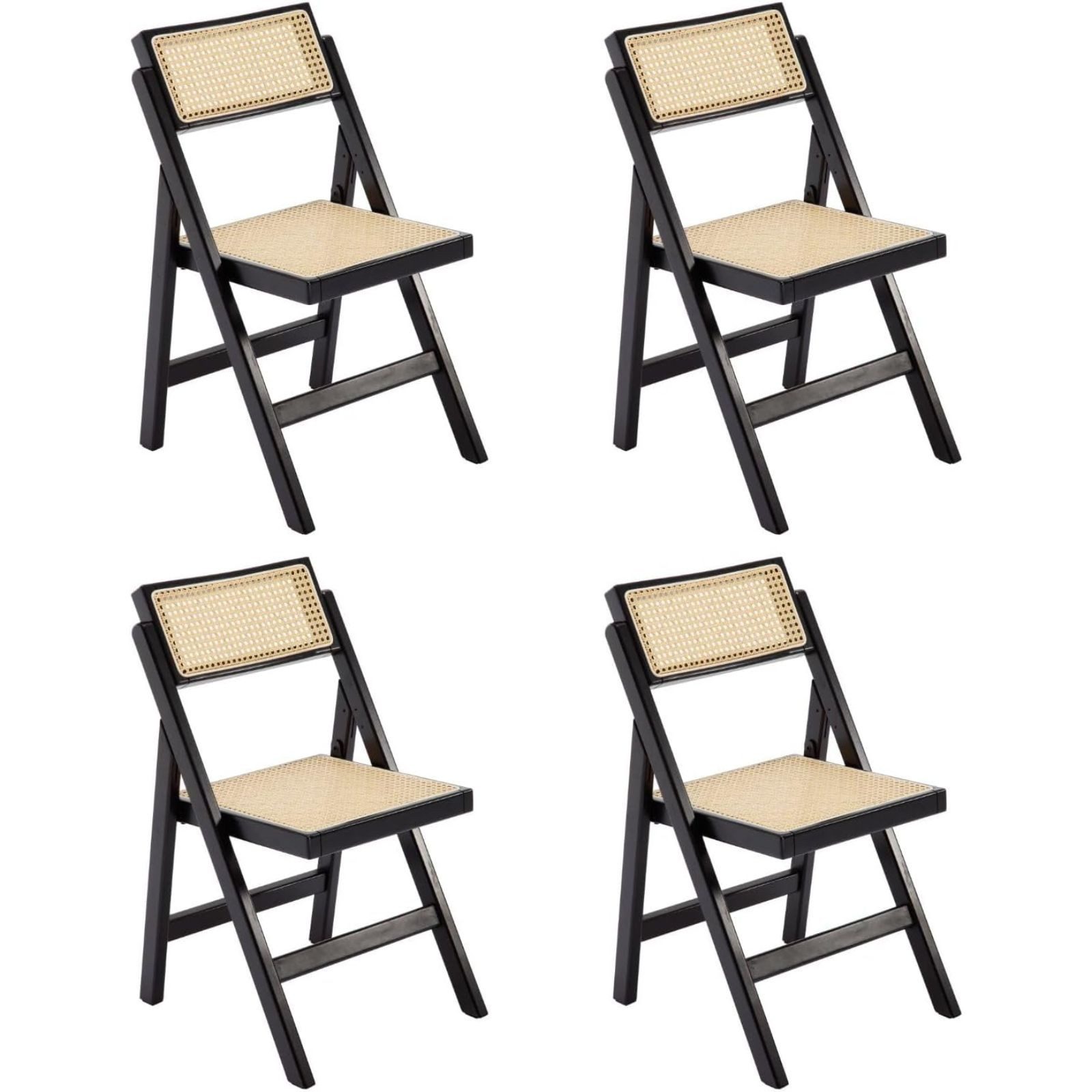 CHAIRUS Esszimmerstuhl 2er Set Rattan-Klappstühle, vintage günstig online kaufen