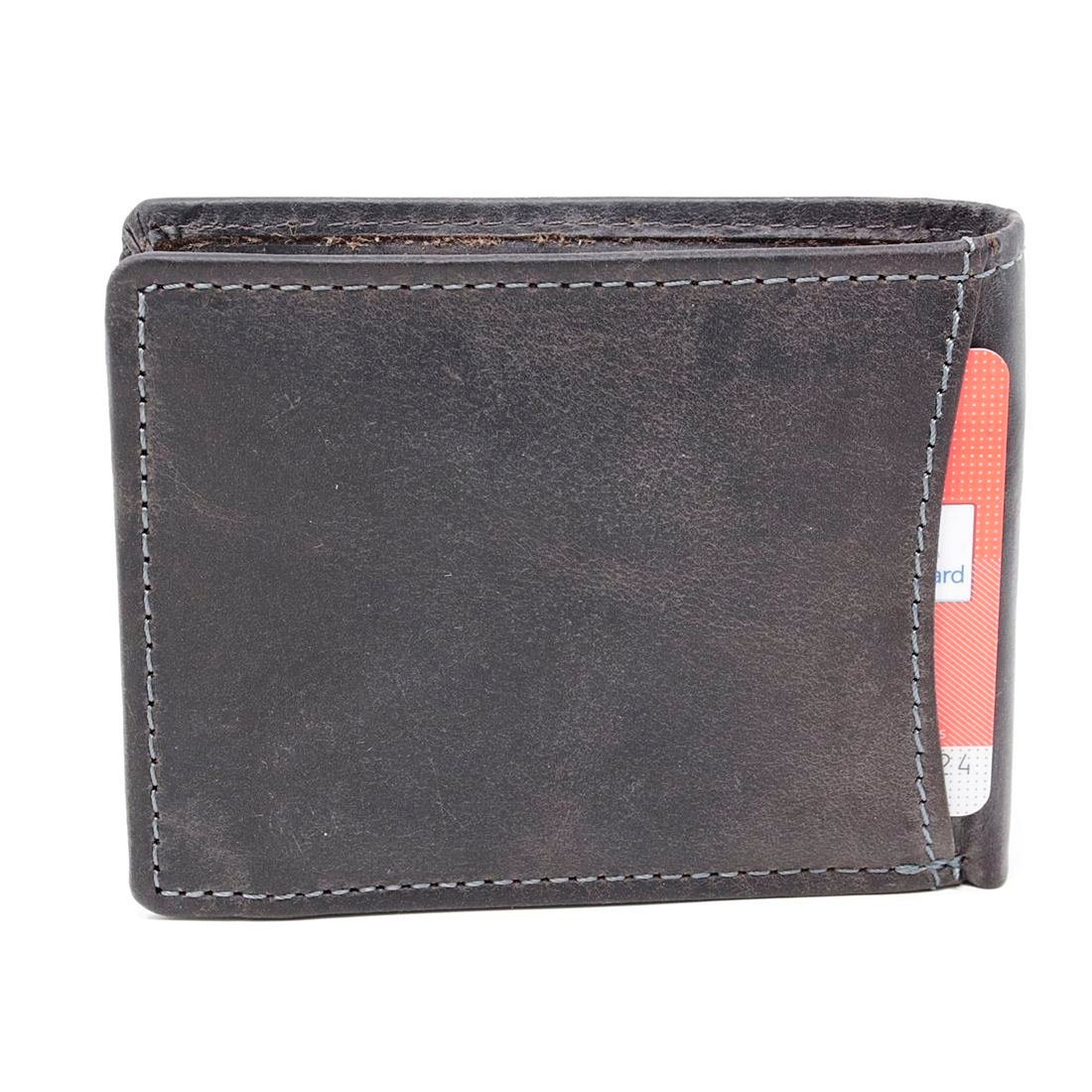 Leder Portemonnaie, Lederbörse RFID Männerbörse SHG Geldbörse Münzfach Herren Brieftasche Börse mit Schutz