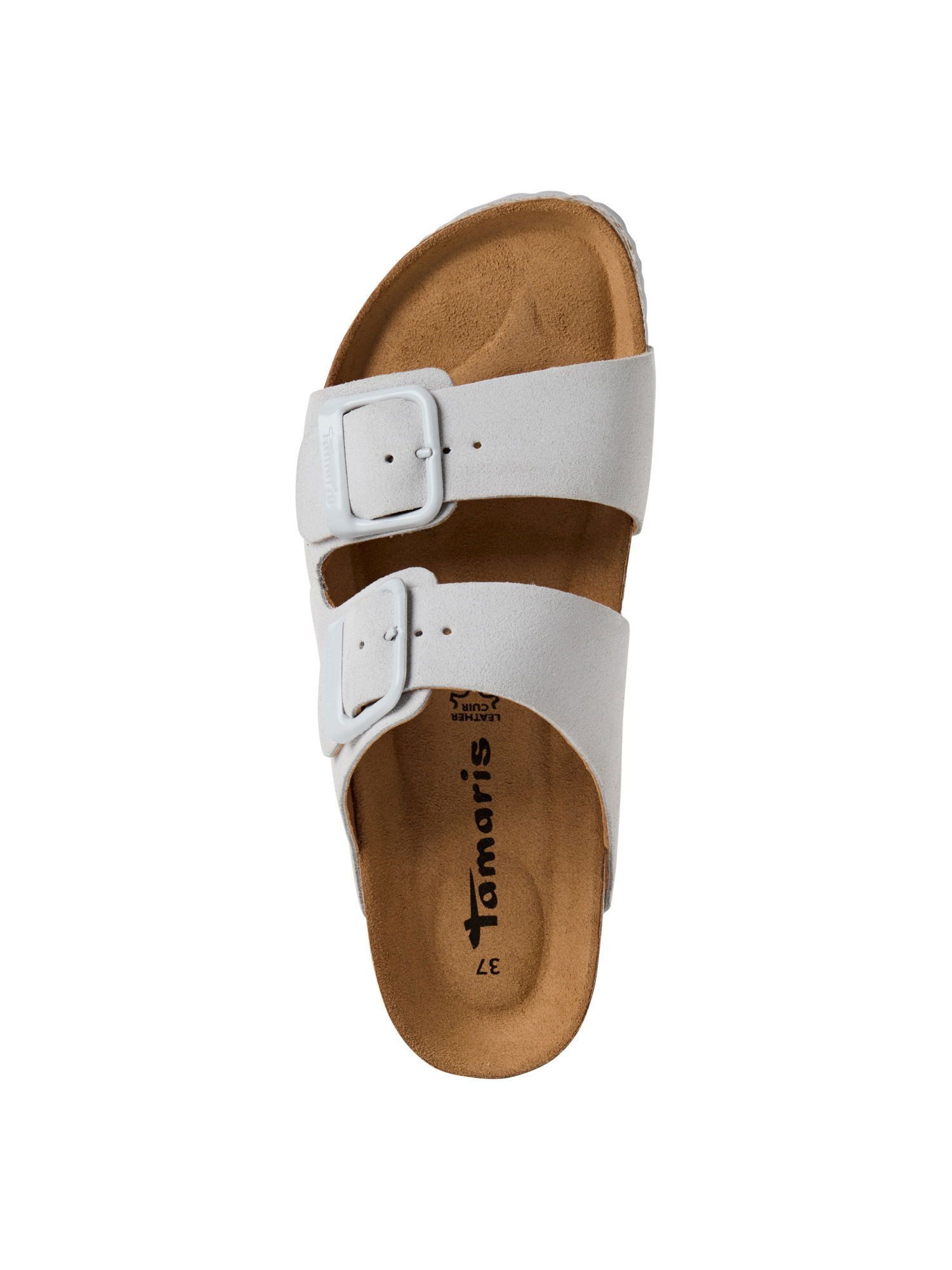Tamaris aus Leder kein Absatz 1-27543-42 Pantolette