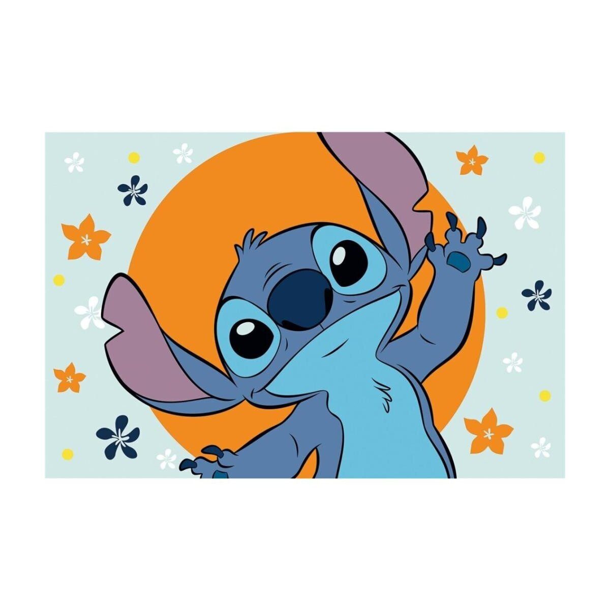 Lilo & Stitch Badematte Disney Lilo & Stitch Tropical Vibes Badematte 40x60cm, 100% Polyester