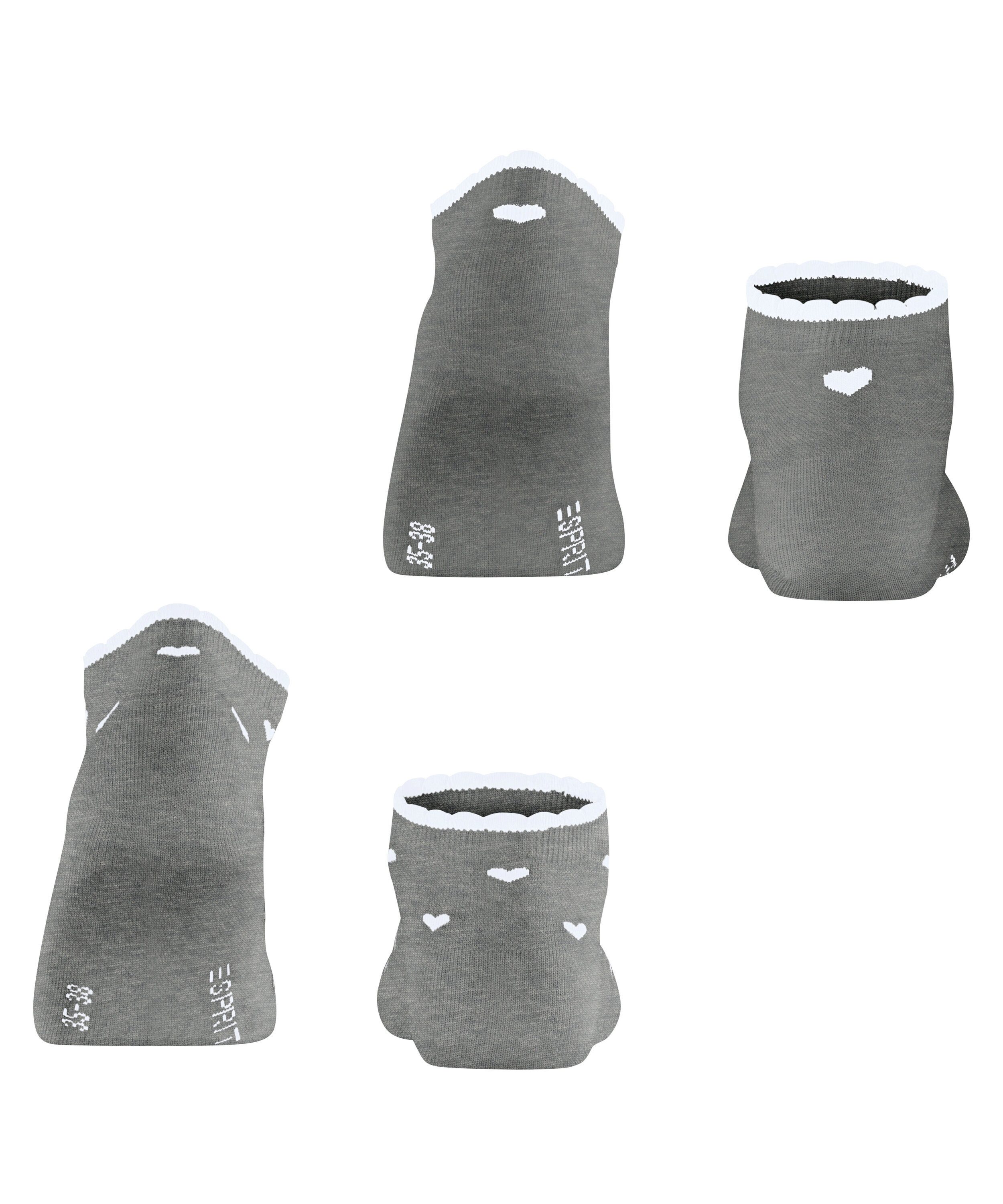 Esprit Sneakersocken Little Hearts 2-Pack (2-Paar)