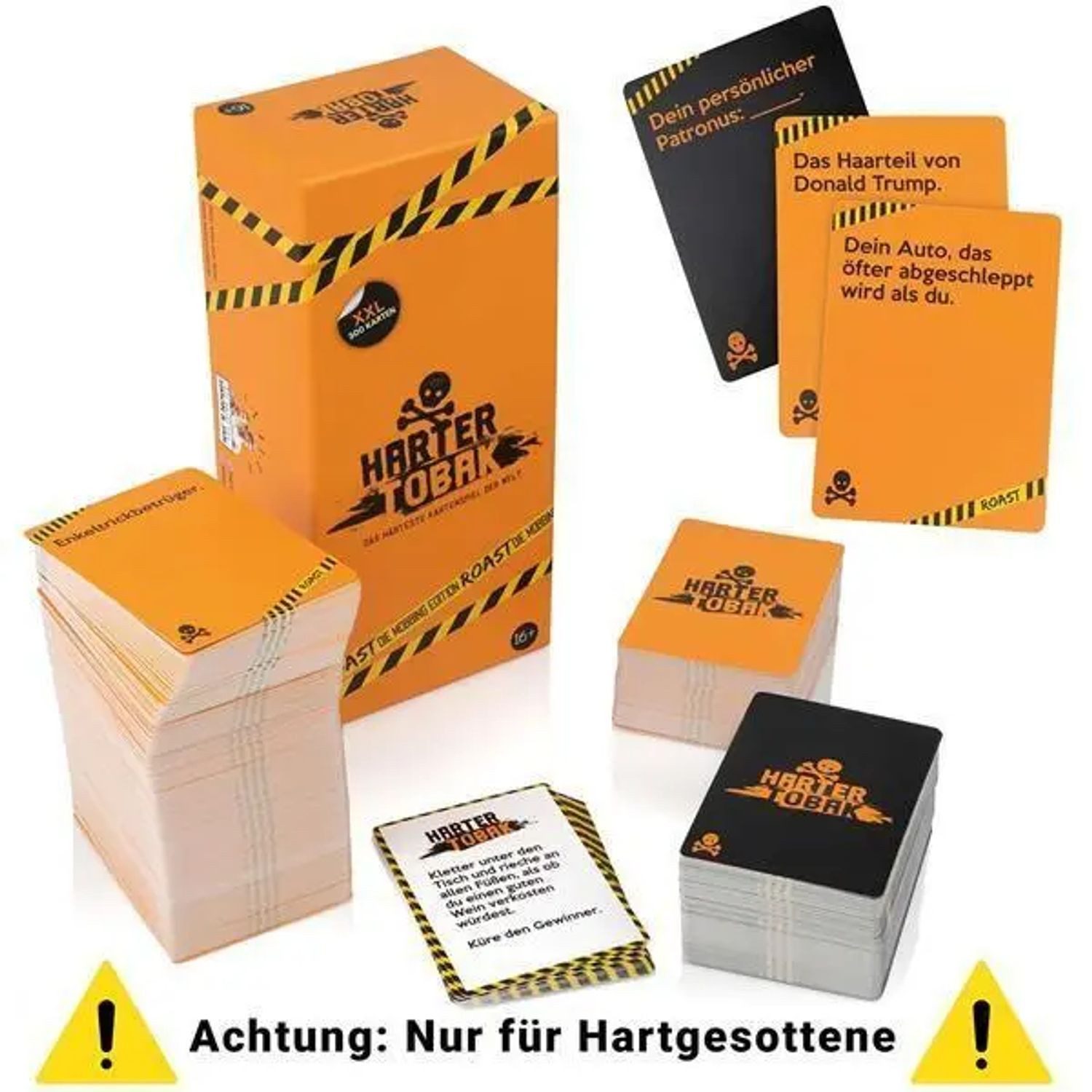 BrainBox Spiel SIMON & JAN - Harter Tobak ROAST, Mobbing Edition