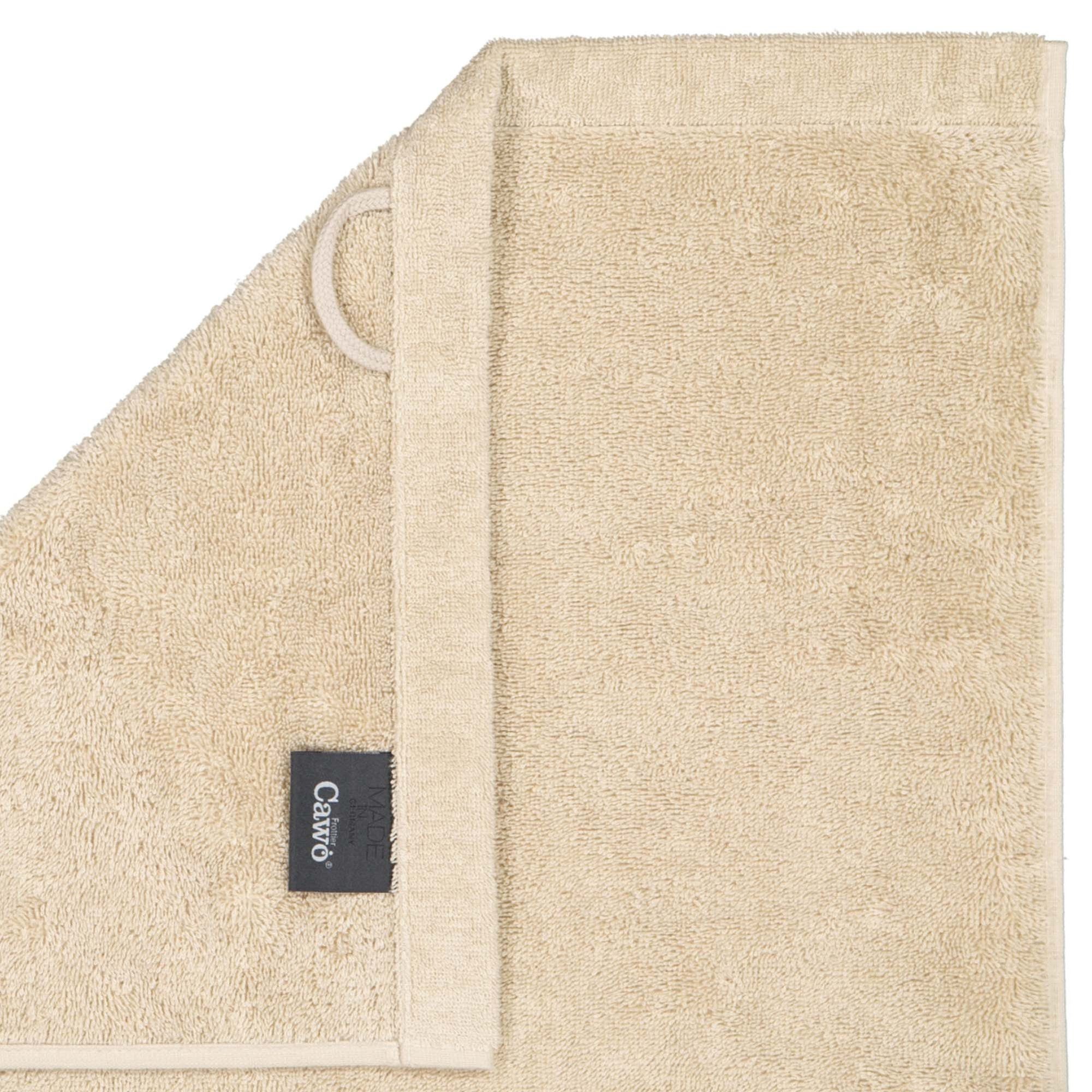 Cawö Gästehandtücher Unisex Gästetuch 1er Pack Baumwolle Lifestyle, Frottier (Packung, 1-St)