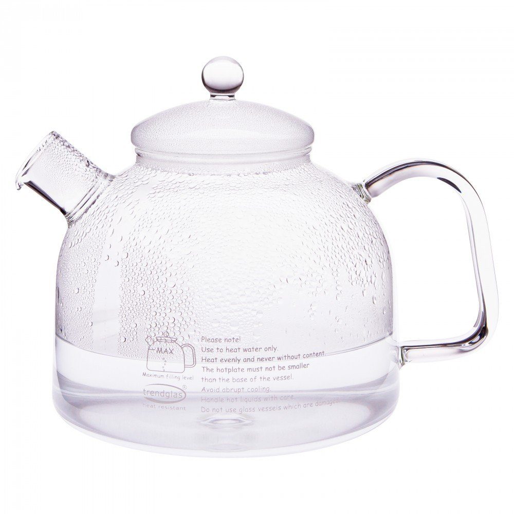 l, Wasserkocher, Trendglas Jena Borosilikatglas 1,75