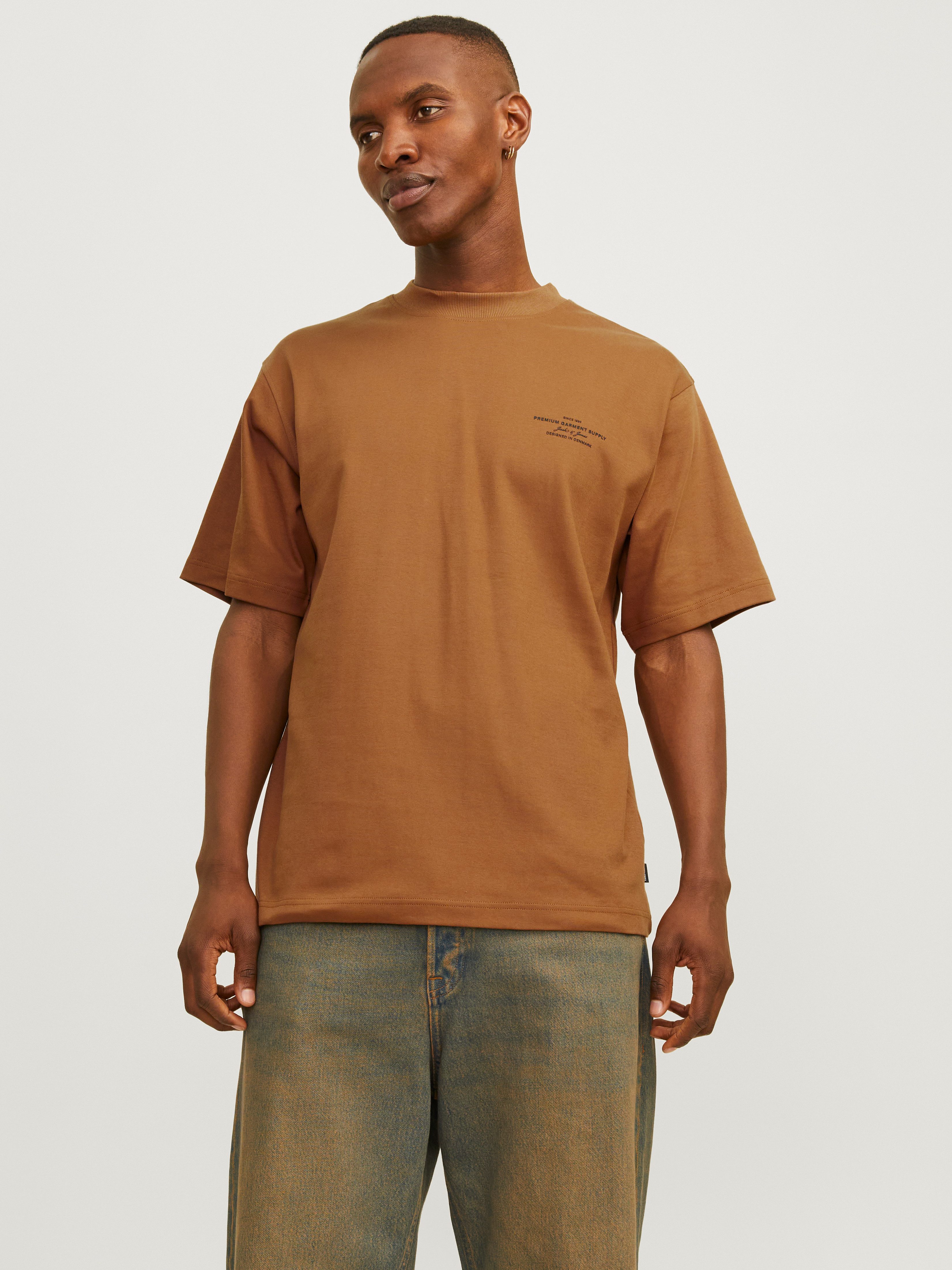 Jack & Jones Rundhalsshirt JPRBLACHAD BRANDING SS CREW NECK TEE SN